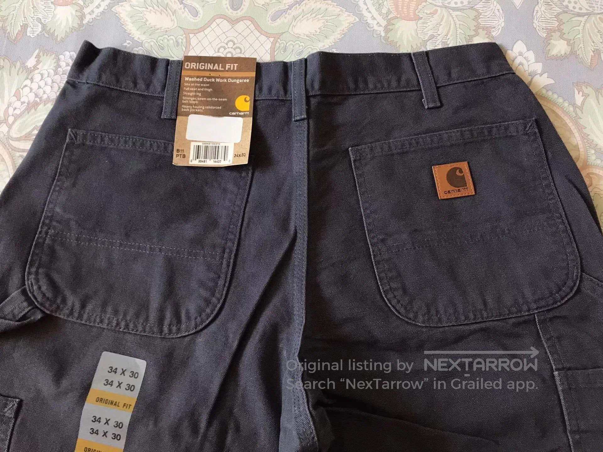 Carhartt Carhartt B11 PTB Work Pants. Size US 34 / EU 50 - 5 Thumbnail