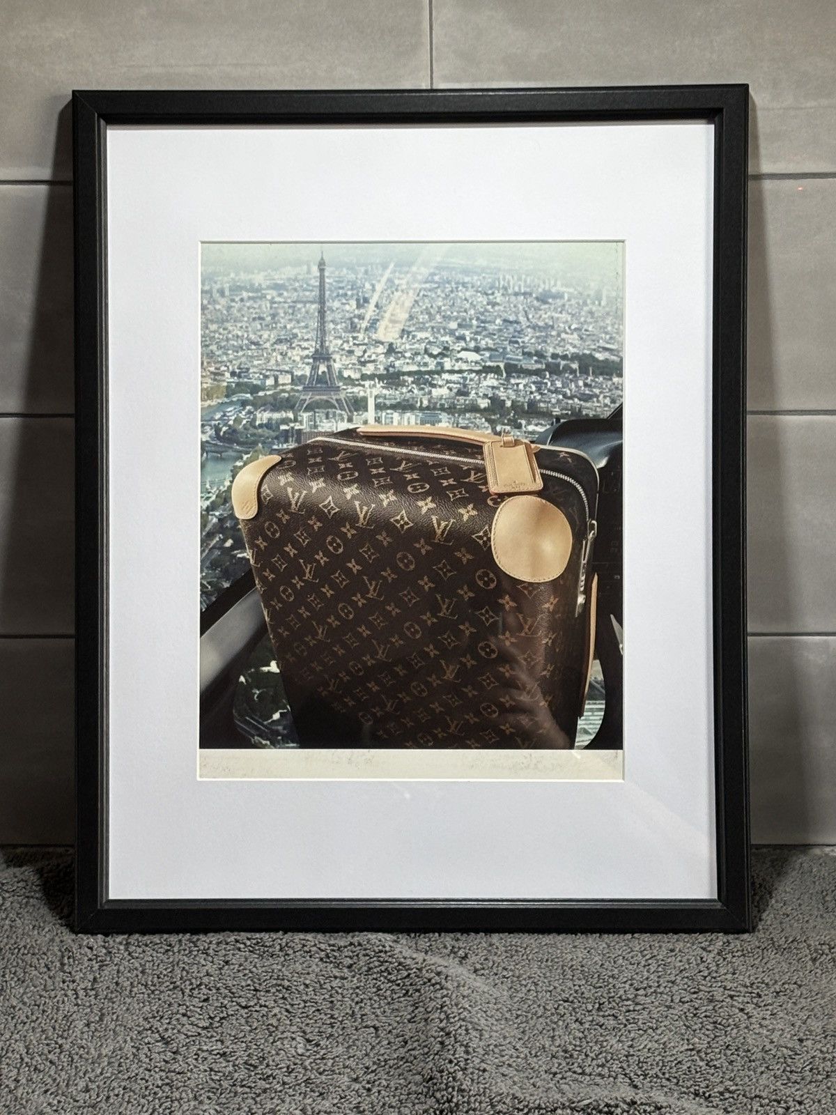 Louis Vuitton • Louis Vuitton • Authentic ' Luggage' Framed Poster 11x14 Size ONE SIZE - 2 Thumbnail