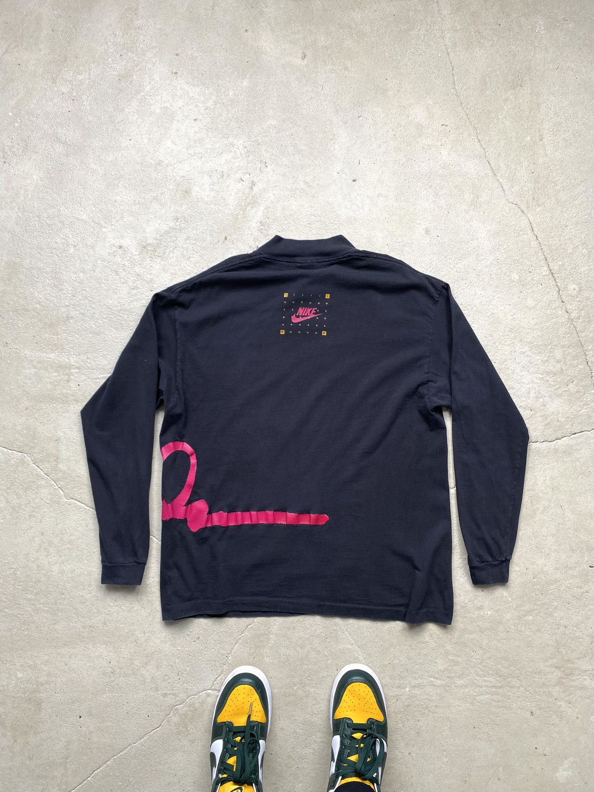 Jordan Brand 💥Rare! 80’s Vintage Nike Michael Jordan Longsleeve Tee Size US L / EU 52-54 / 3 - 2 Thumbnail