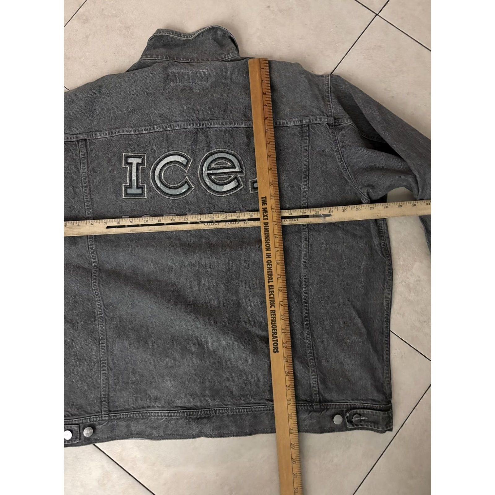 Vintage VINTAGE Iceberg Jacket Mens XL Denim Embroidered Italy 90s Size US L / EU 52-54 / 3 - 7 Thumbnail