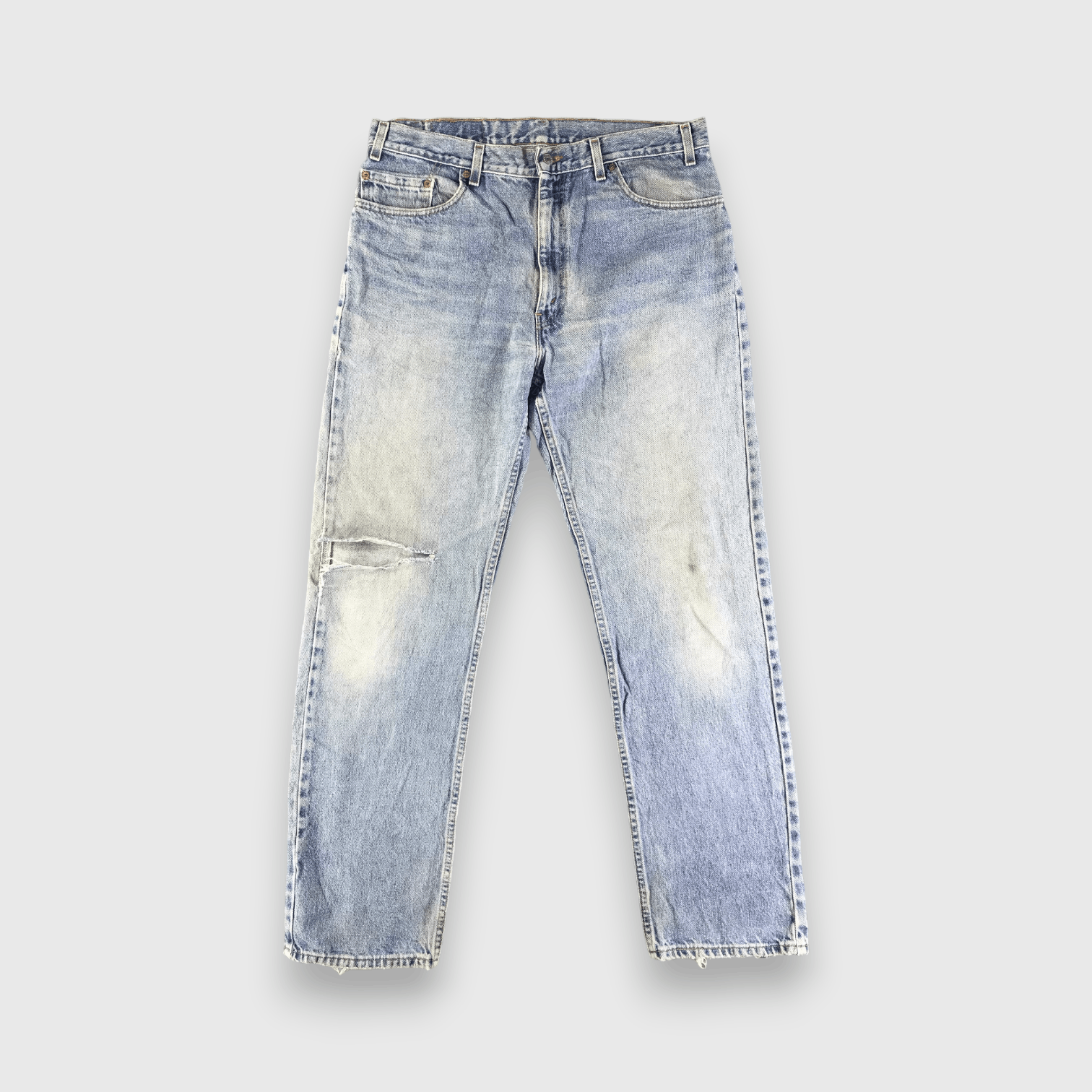 Levi's Vintage 90s Light Wash Levis 505 Jeans-J3051 Size US 36 / EU 52 - 1 Thumbnail