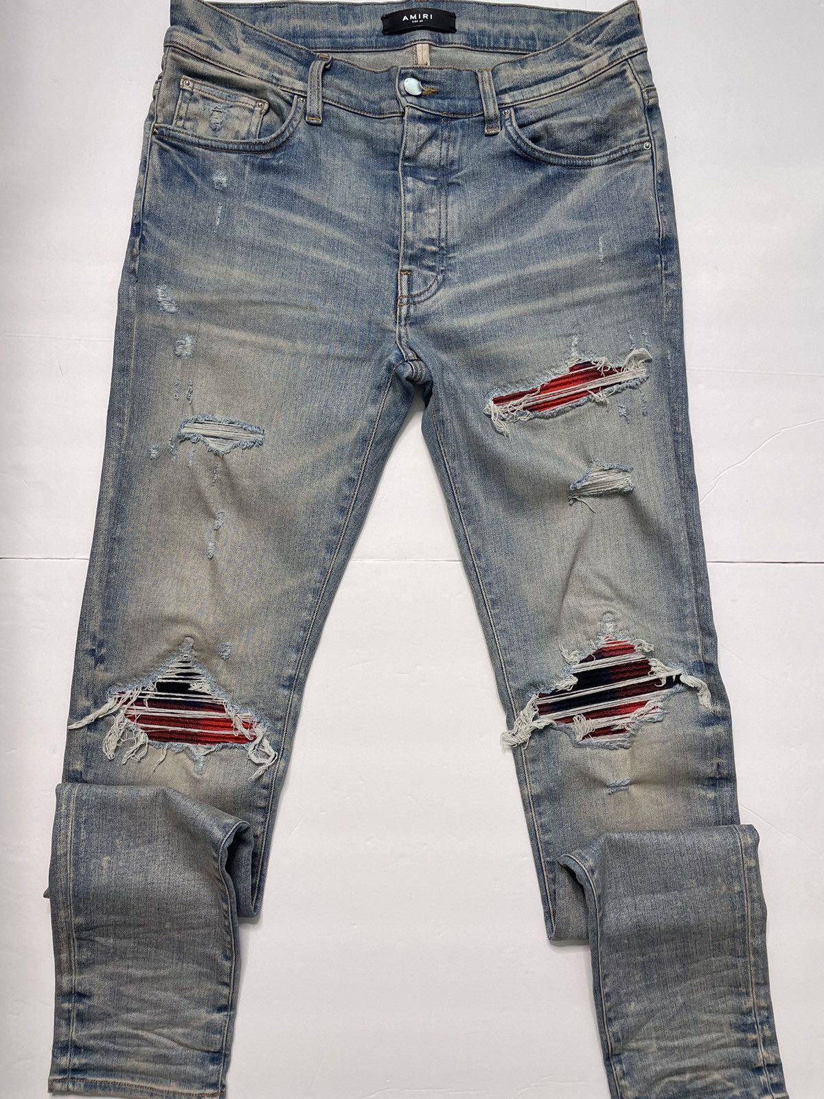 Pre-owned Amiri Jeans In Blue