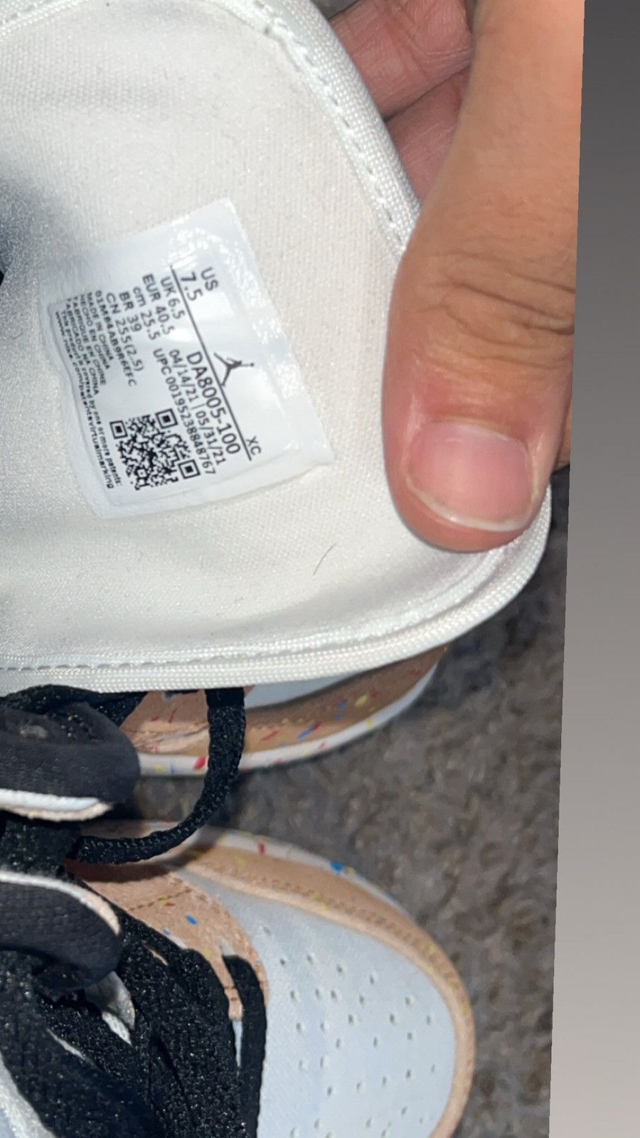 Jordan Brand × Nike Jordan 1 Mid SE Brushstroke Size US 7.5 / EU 40-41 - 10 Thumbnail