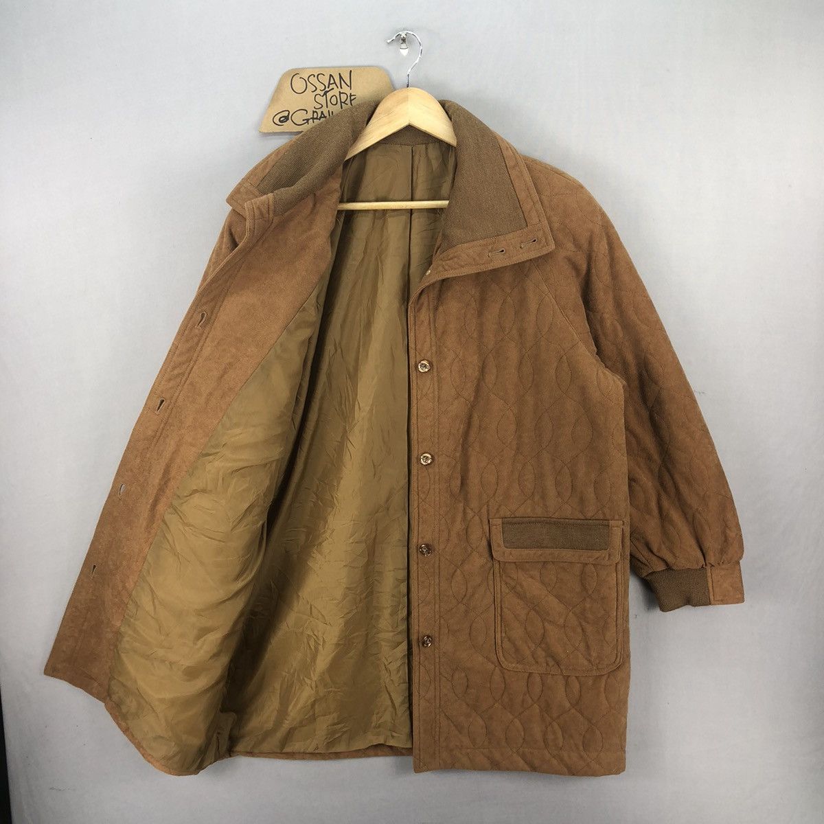 Japanese Brand Vintage Double Pocket Quilted Button Up Jacket Size L / US 10 / IT 46 - 5 Thumbnail