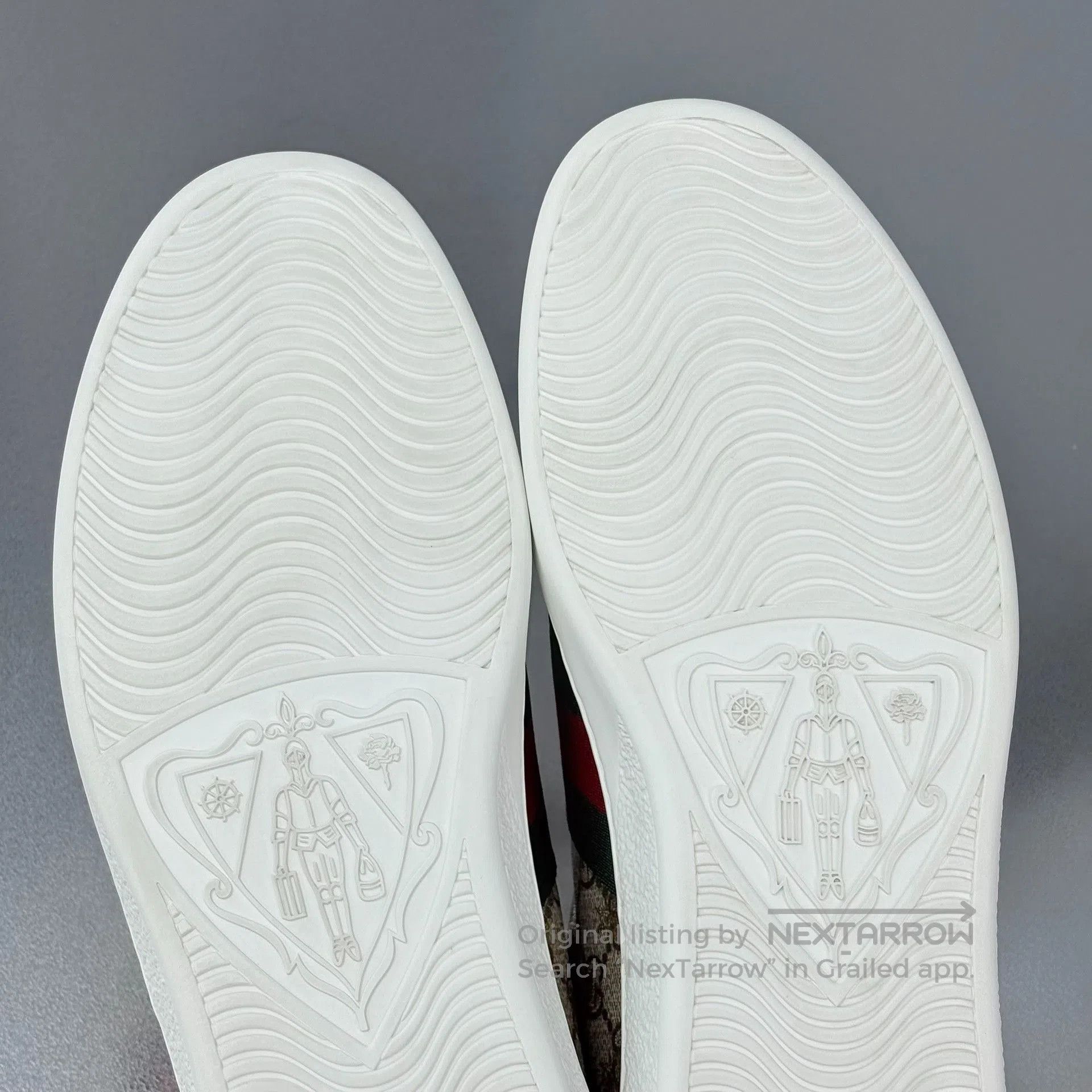 Gucci Gucci Ace Gold Bee Sneakers. Size US 11.5 / EU 44-45 - 7 Thumbnail