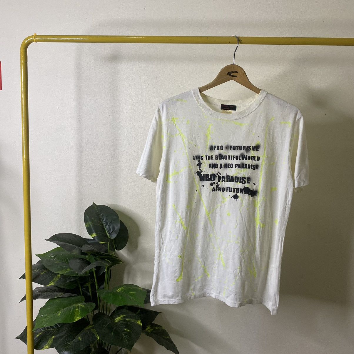 Japanese Brand Nationality + Name Grosbec Seditionaries Poem Cyber Punk Tee Size US M / EU 48-50 / 2 - 1 Thumbnail