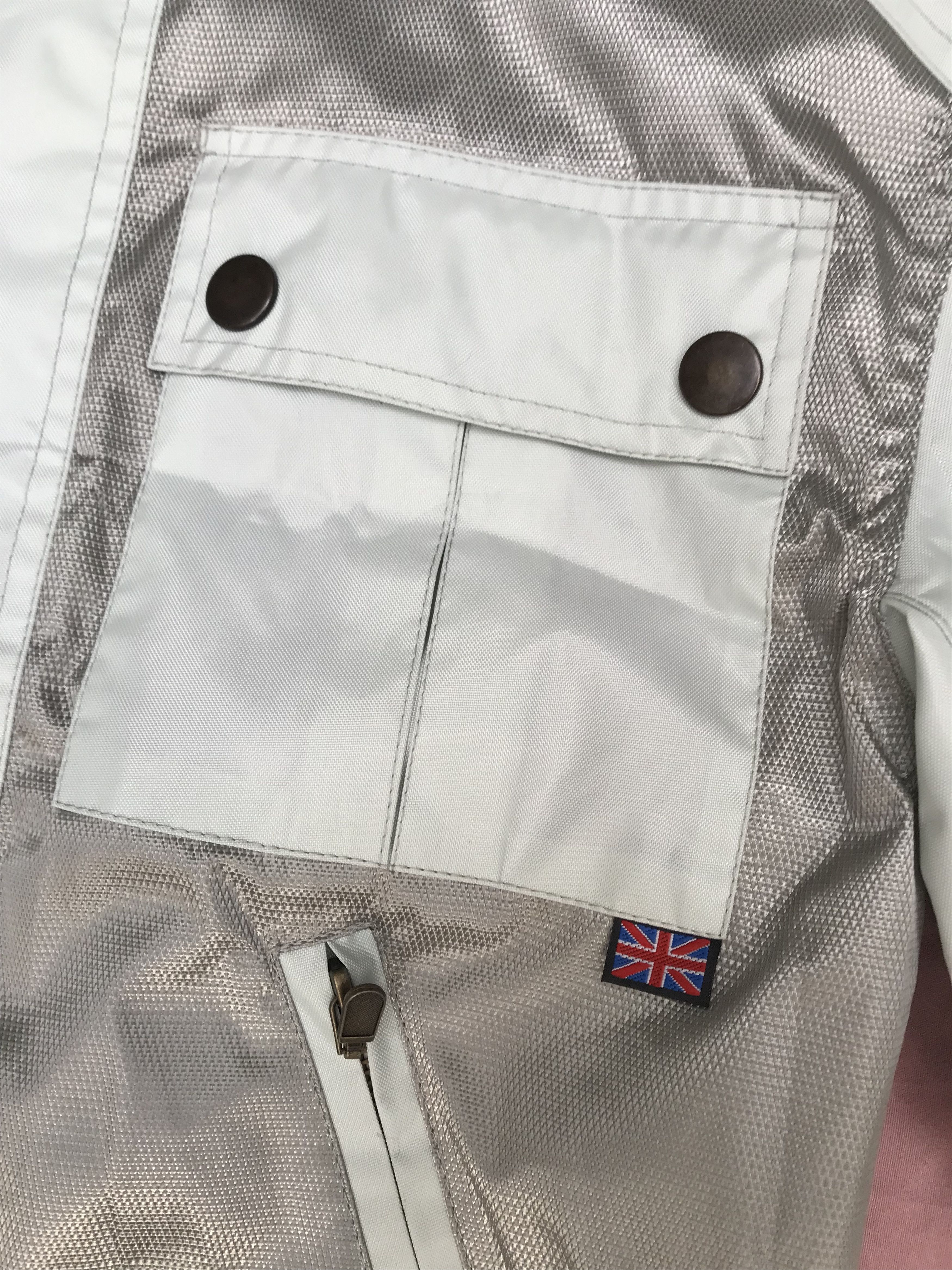 Belstaff BELSTAFF JAPAN SPECIAL LTD ED, CROPPED REFLECTIVE JACKET Size US M / EU 48-50 / 2 - 8 Thumbnail