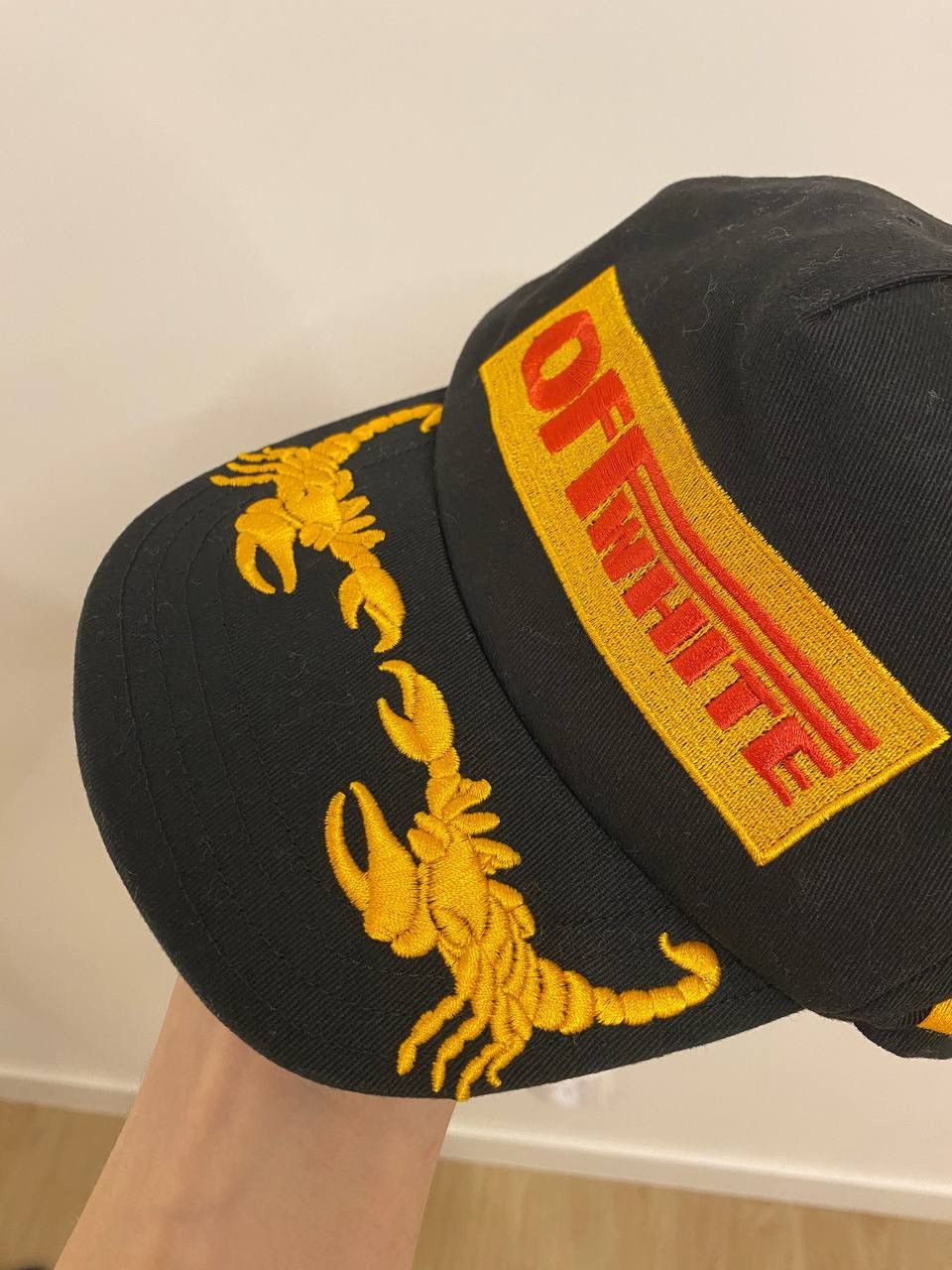 Off-White × Virgil Abloh Archive Off-White SS17 Scorpion F1 Pirelli Cap/Hat Size ONE SIZE - 4 Thumbnail