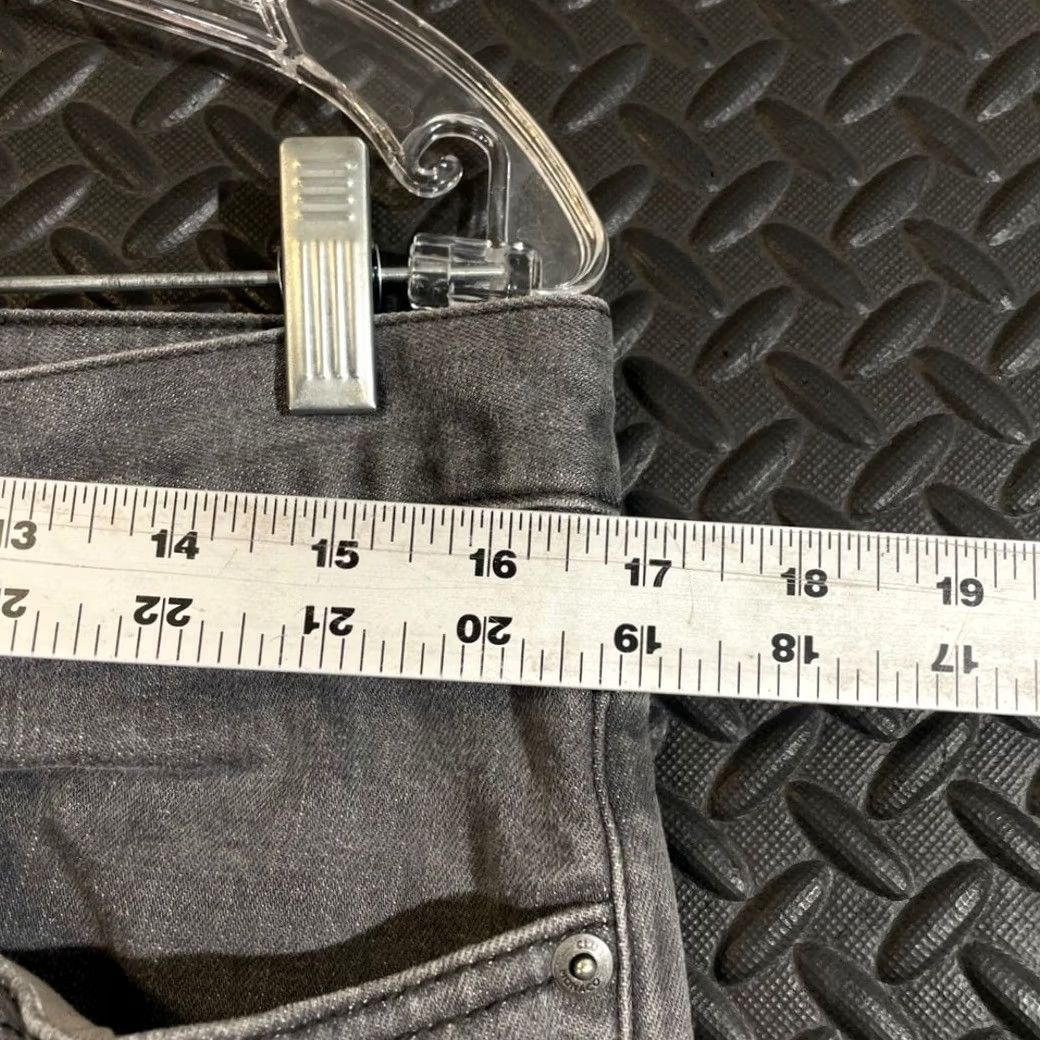 Club Monaco Club Monaco Men's Jeans Slim Denim 5-Pocket Cotton Stretch Gray 33x32 W33 L32 Straight Slim Fit Men’s Regular Vintage N/A Size US 33 - 6 Thumbnail