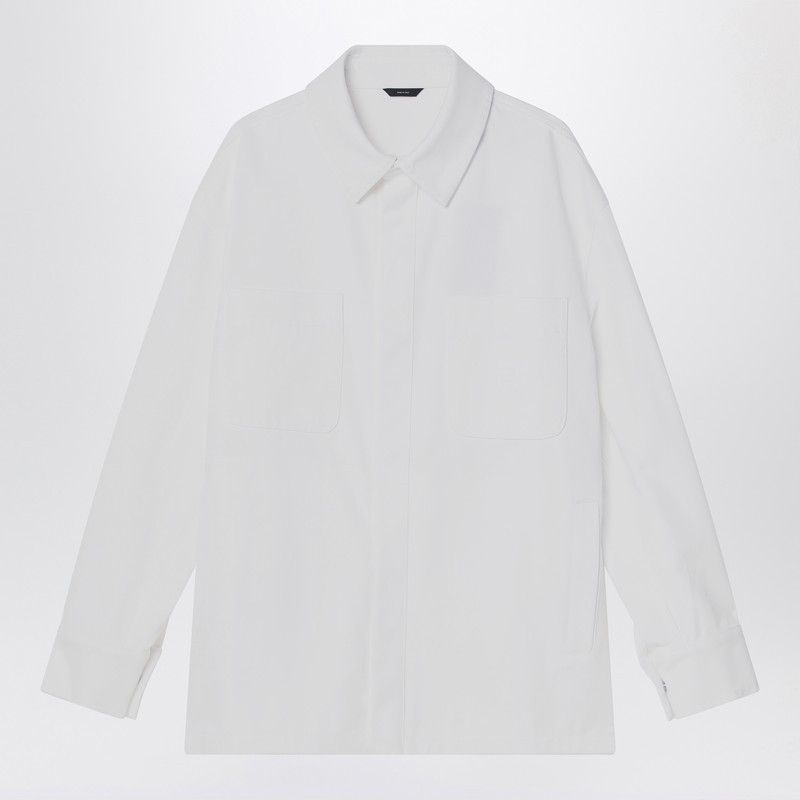 Fendi Selleria White Denim Jacket