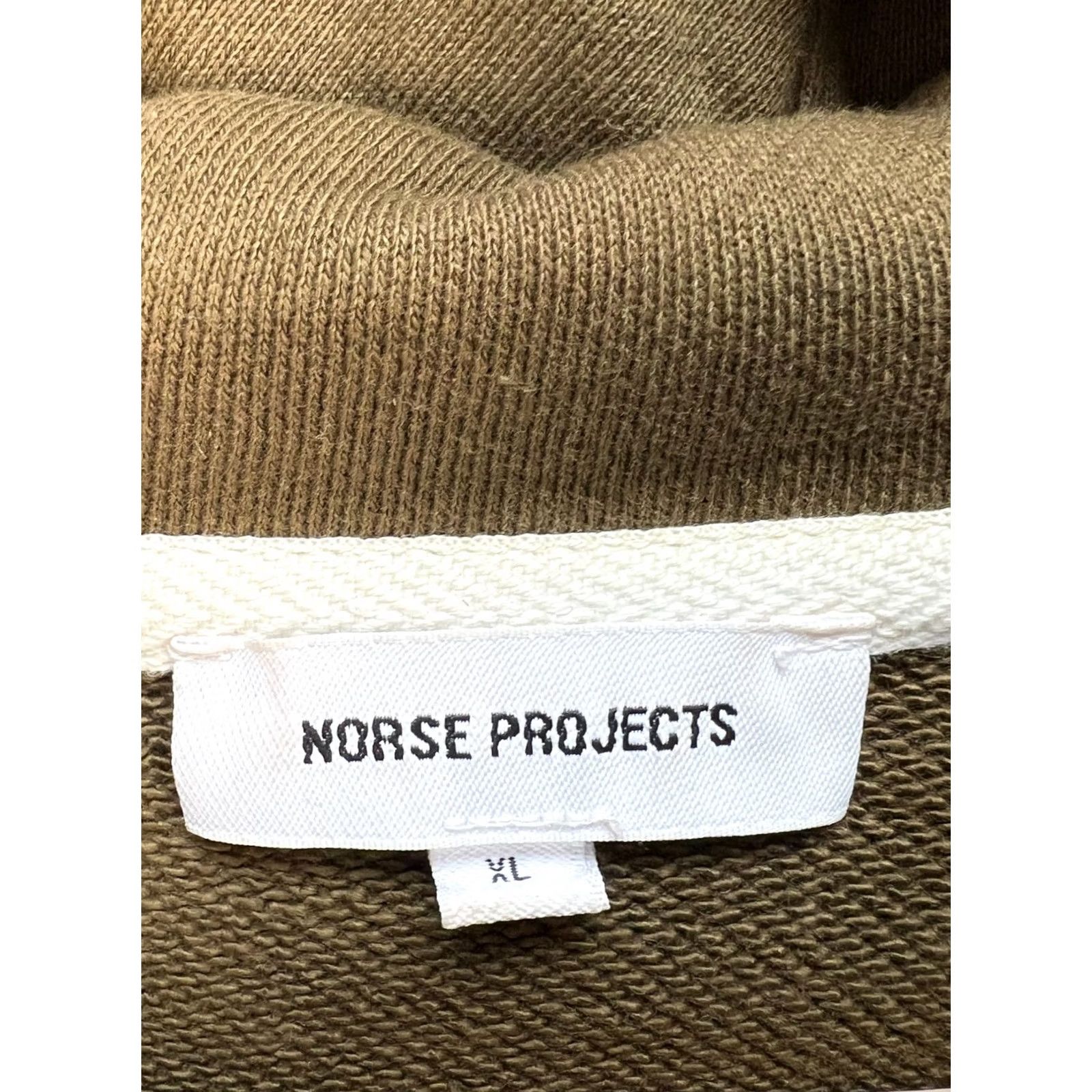 Norse Projects Norse Projects Vagn Mountain Hoodie XL Men's Logo Print Cotton Sweatshirt Size US XL / EU 56 / 4 - 3 Thumbnail