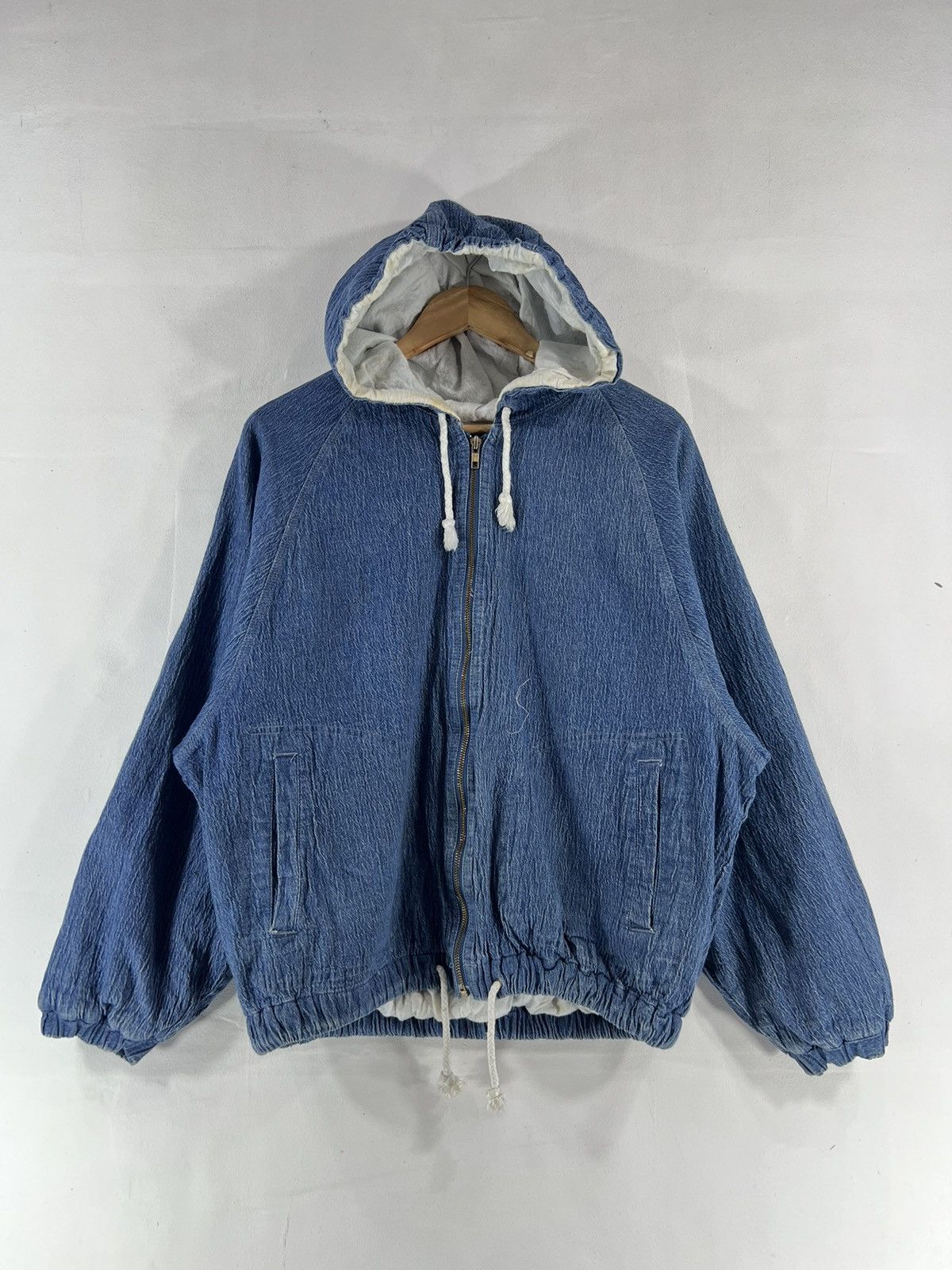 Edwin Vintage Edwin Full Zipper Jacket Rare Design Size US L / EU 52-54 / 3 - 1 Thumbnail