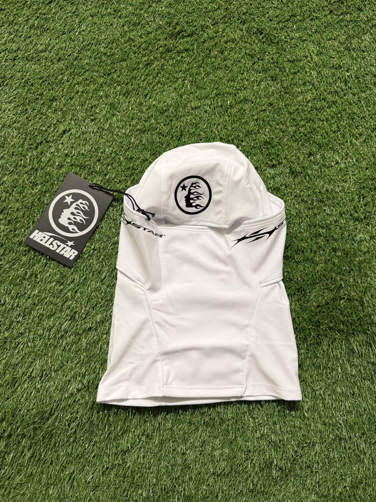 Designer × HELLSTAR Hellstar Ski Mask White Size ONE SIZE - 1 Thumbnail