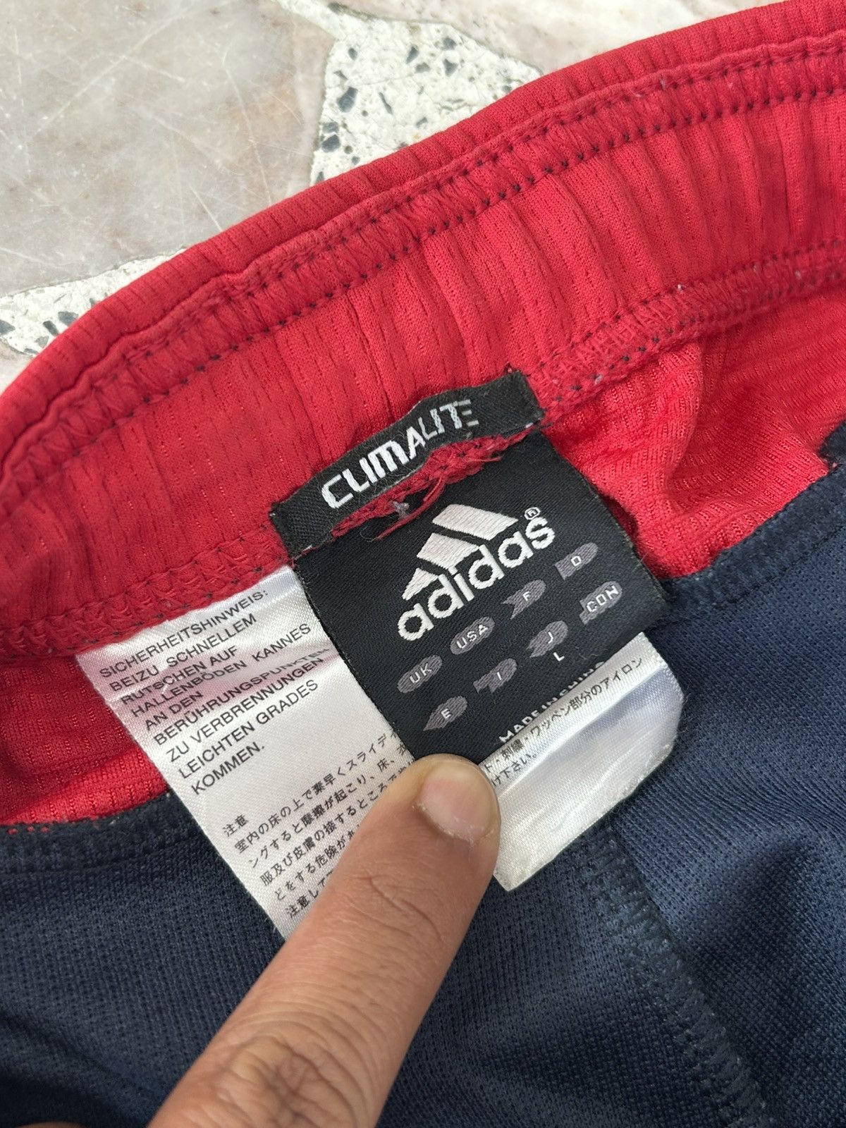 Adidas Adidas Vintage 90s Stripe Blue Red Sweat Pants Size US 30 / EU 46 - 5 Thumbnail