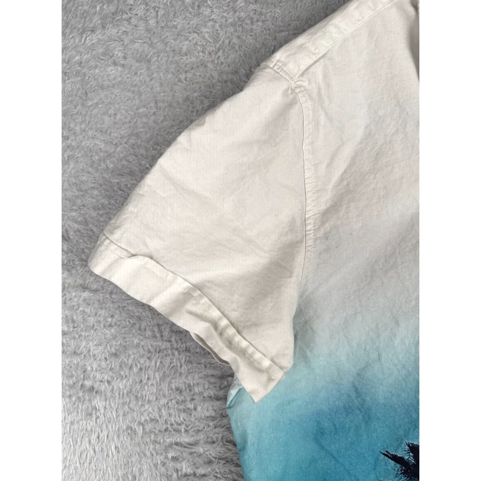 Vintage VINTAGE Arizona Jeans Shirt Men 2XL White Hawaiian Cotton Pocket Floral Button-Up Short Sleeve Casual Size US XXL / EU 58 / 5 - 3 Thumbnail