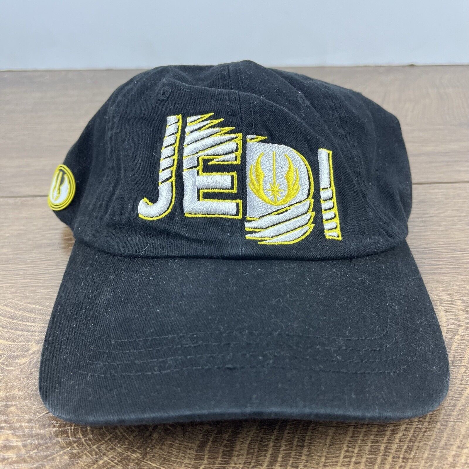 Other Jedi Hat Jedi Hat Black Cap Adjustable Hat Black Adult Fit H Size ONE SIZE - 3 Thumbnail