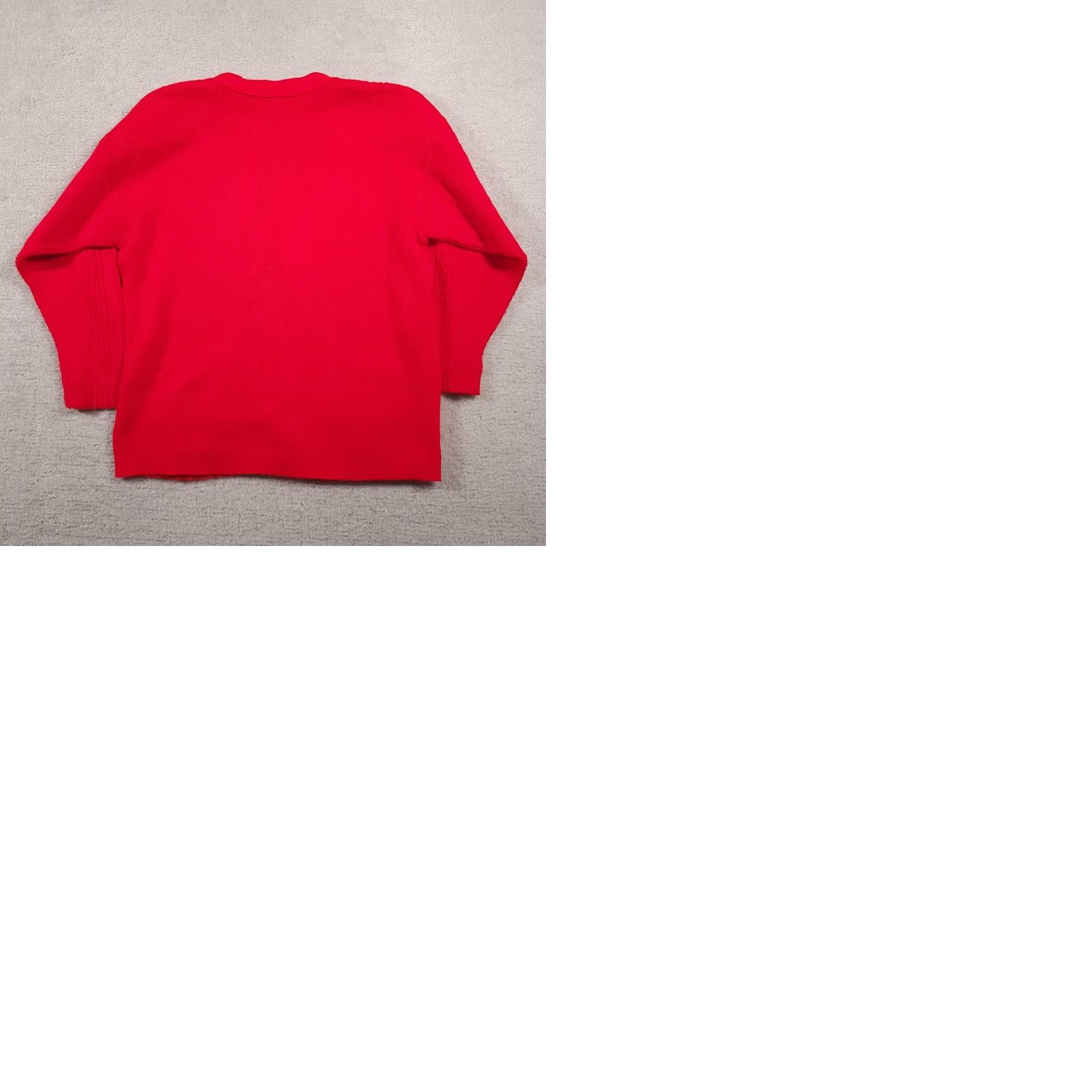 Vintage VINTAGE Nan Dorsey Sweater Cardigan Women's XL Red Knit Pockets USA 80s Size XL / US 12-14 / IT 48-50 - 9 Thumbnail