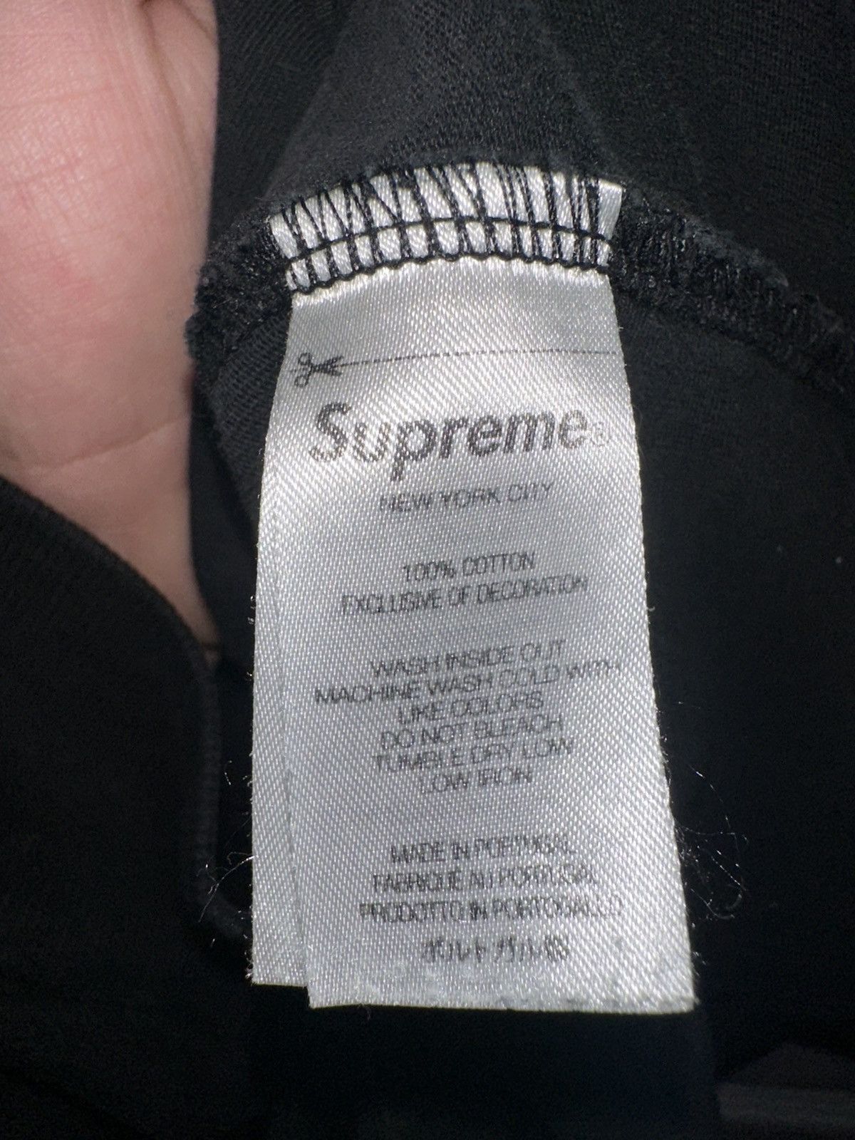 Supreme Supreme small logo tee Size US L / EU 52-54 / 3 - 4 Thumbnail