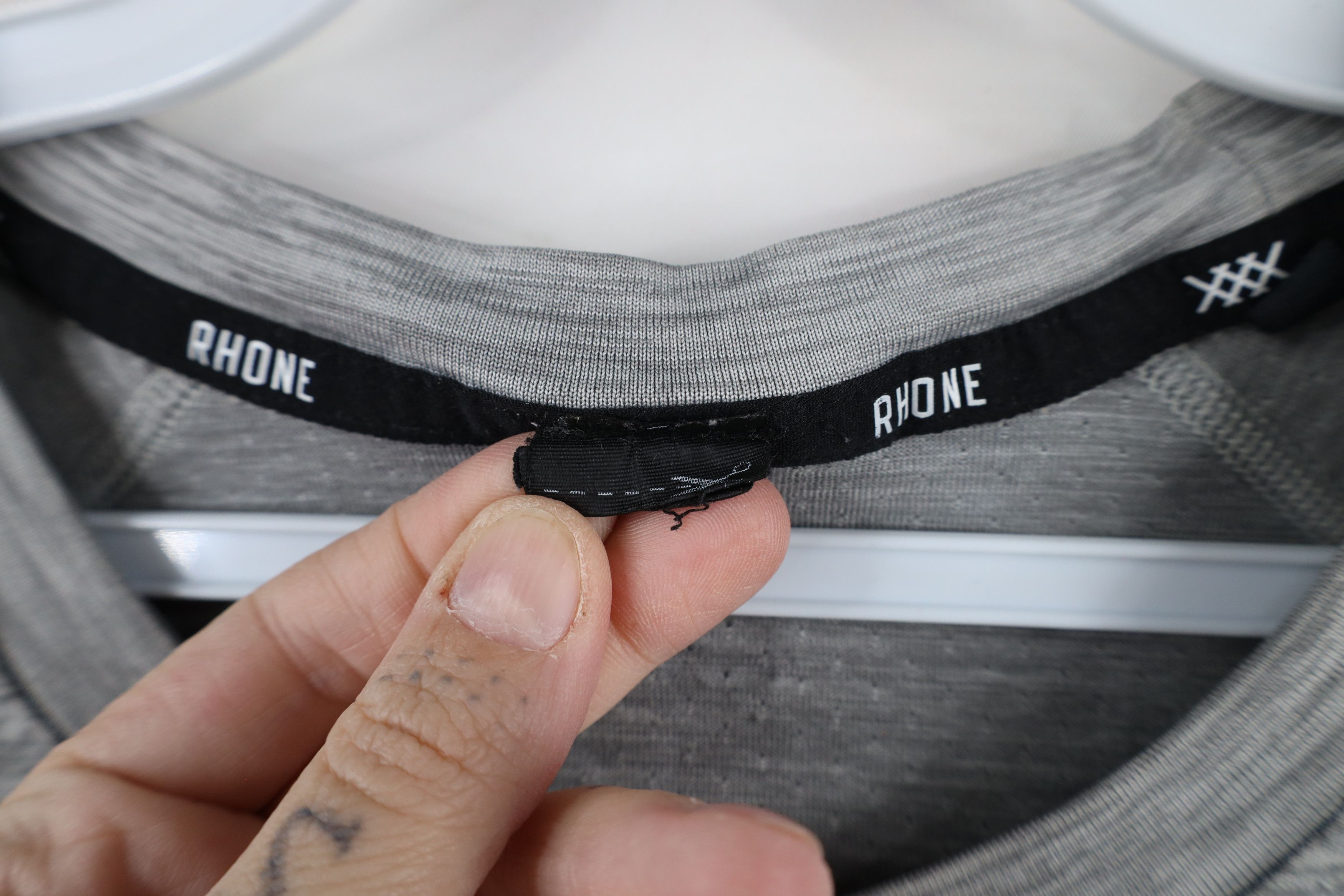 Rhone × Vintage Rhone Knit Short Sleeve Running Yoga Gym Training T-Shirt Size US L / EU 52-54 / 3 - 6 Thumbnail