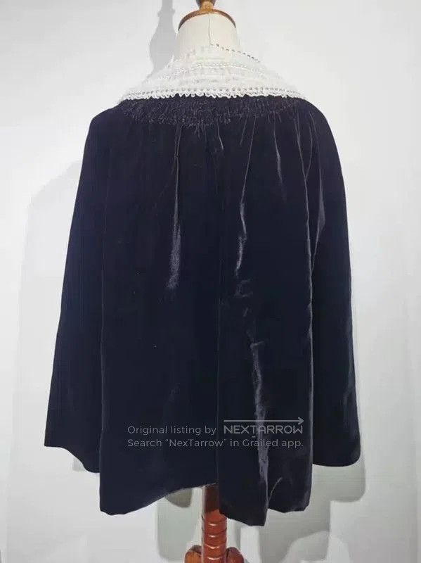 Miu Miu Miu Miu Black Cotton Women's Coat . Size L / US 10 / IT 46 - 4 Thumbnail
