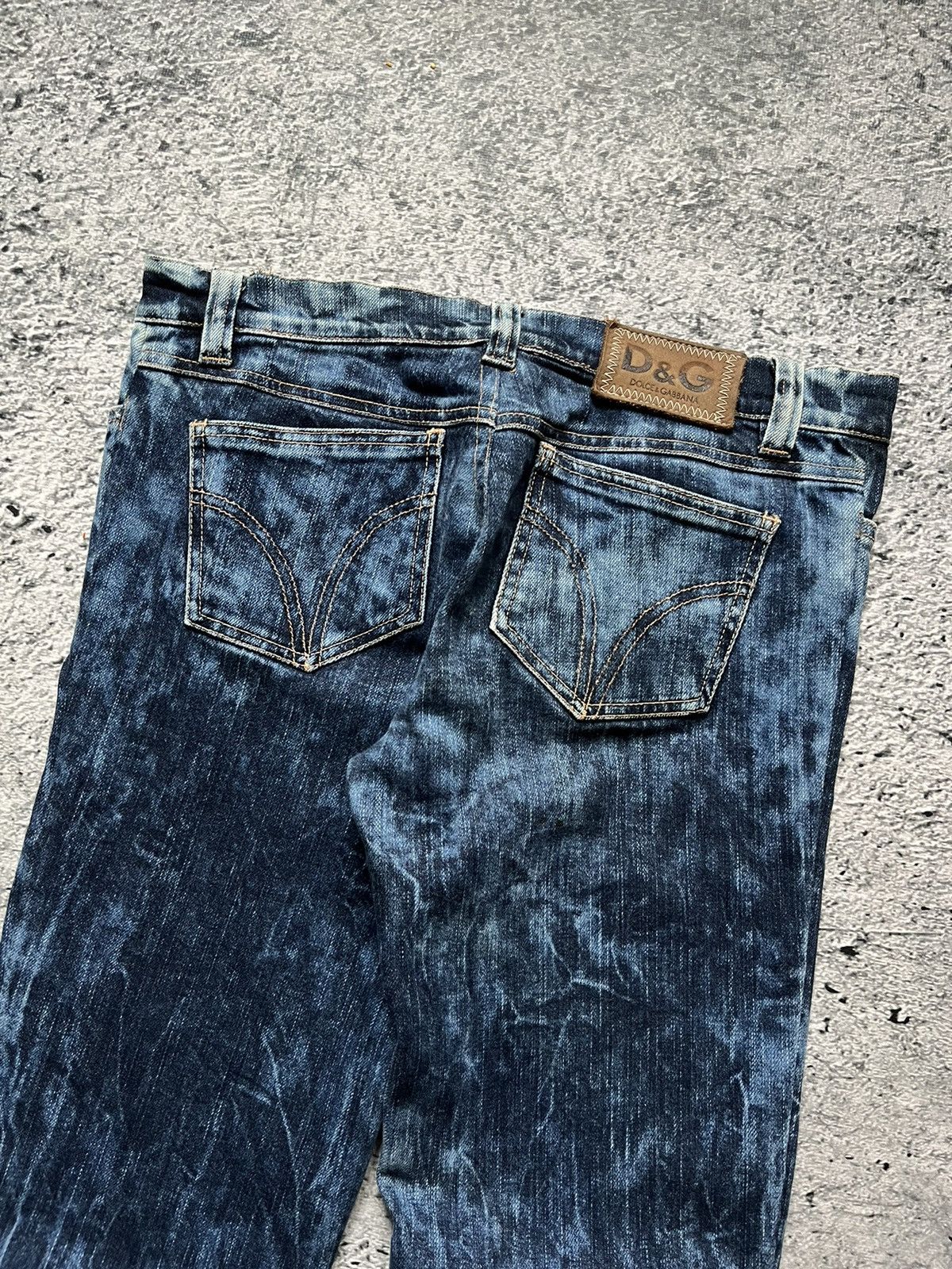Dolce & Gabbana Dolce & Gabbana Washed Flared Denim Jeans Size US 28 / EU 44 - 3 Thumbnail