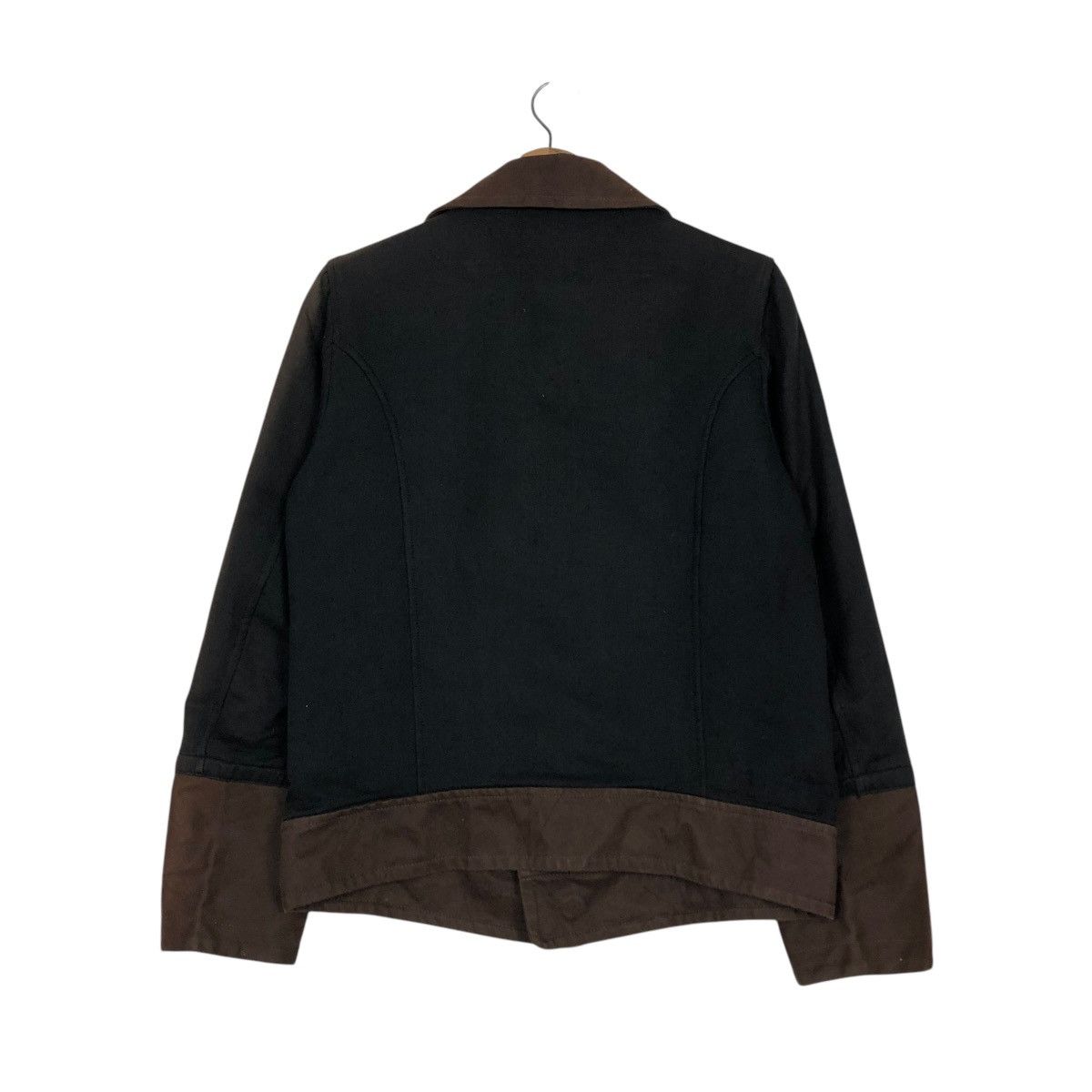 Japanese Brand 🔥VINTAGE BIKER JACKET DOUBLE COLLAR AAOW ISSEY MIYAKE Size M / US 6-8 / IT 42-44 - 10 Thumbnail