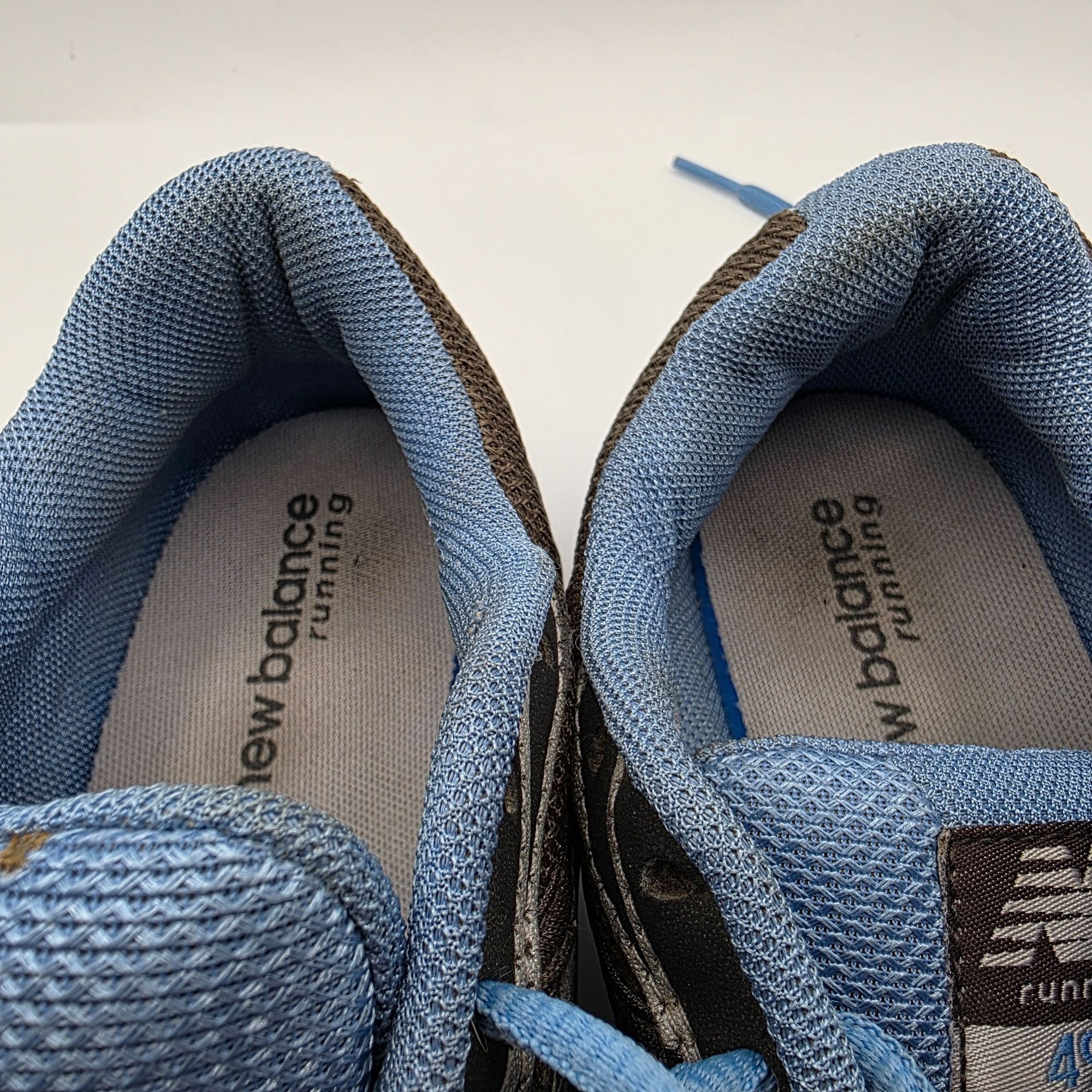 New Balance New Balance 490 Womens Size 9 Black Blue Running Shoes Athle Size US 9 / IT 39 - 8 Thumbnail