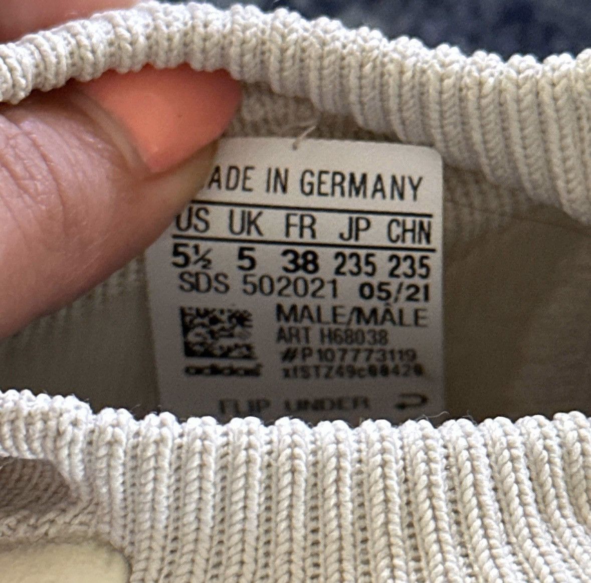 Adidas × Yeezy Yeezy 450 ‘Cloud White’ Size US 7 / IT 37 - 7 Thumbnail