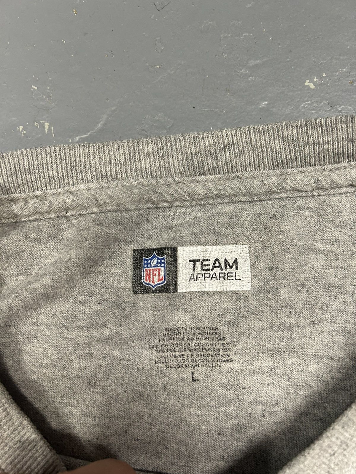 NFL Crazy Vintage Y2K Essential Indianapolis Colt Grey NFL Shirt Size US L / EU 52-54 / 3 - 3 Thumbnail