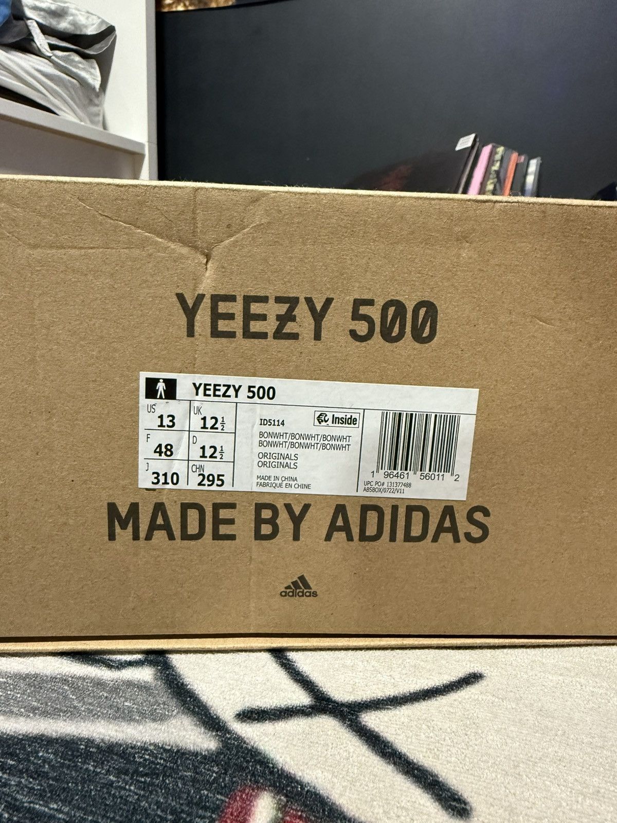 Adidas × Kanye West × Yeezy Yeezy 500 bone white. Size US 13 / EU 46 - 7 Thumbnail