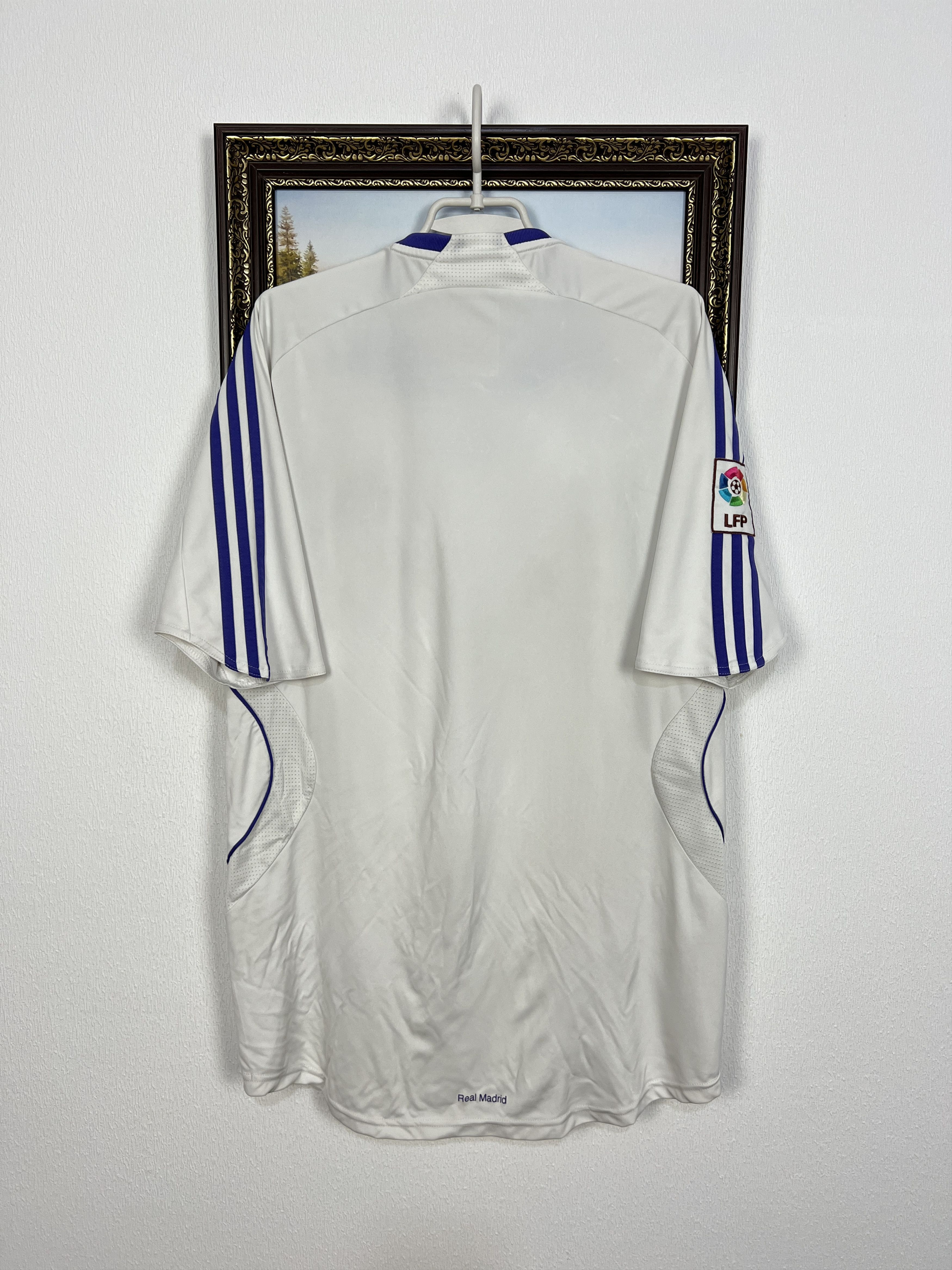 Adidas Real Madrid Home football shirt 2007 Soccer Adidas Jersey Size US XL / EU 56 / 4 - 11 Thumbnail