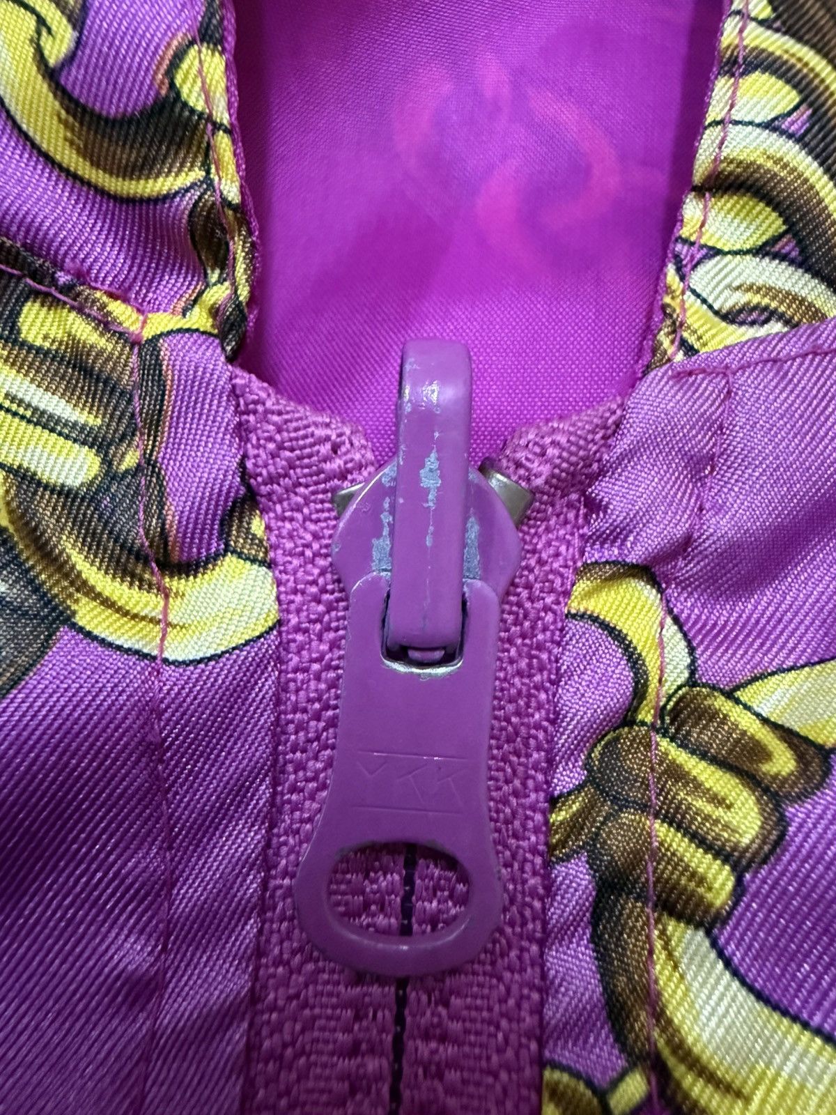 Fiorucci Vintage Fiorucci GoldChain Raincoat Parka Windbreaker Jacket Size XL / US 12-14 / IT 48-50 - 10 Thumbnail