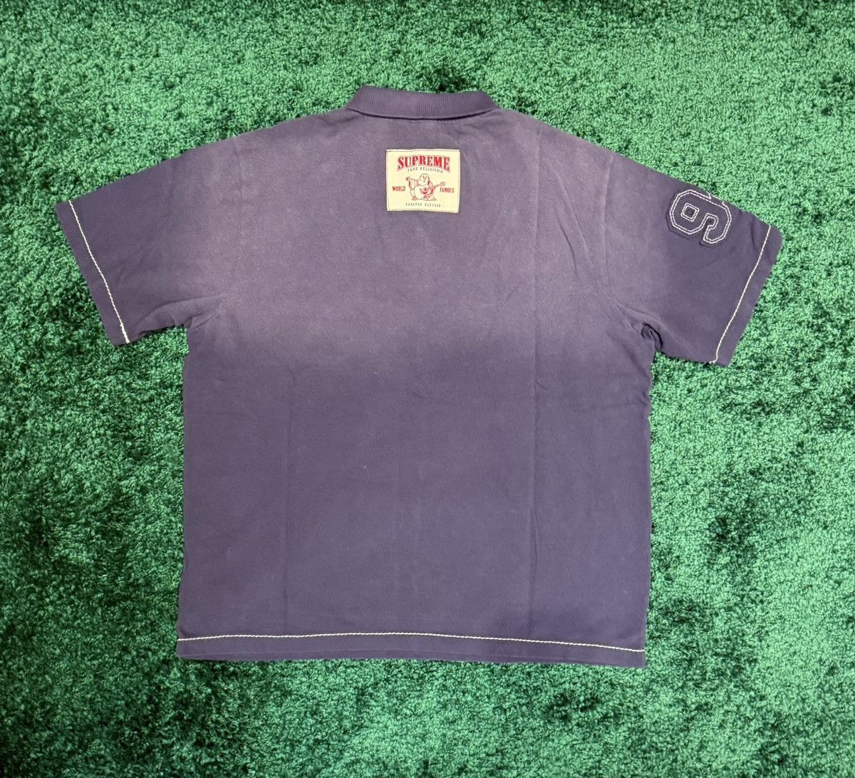 Other Supreme®/True Religion® Appliqué Polo Blu Size US L / EU 52-54 / 3 - 5 Thumbnail