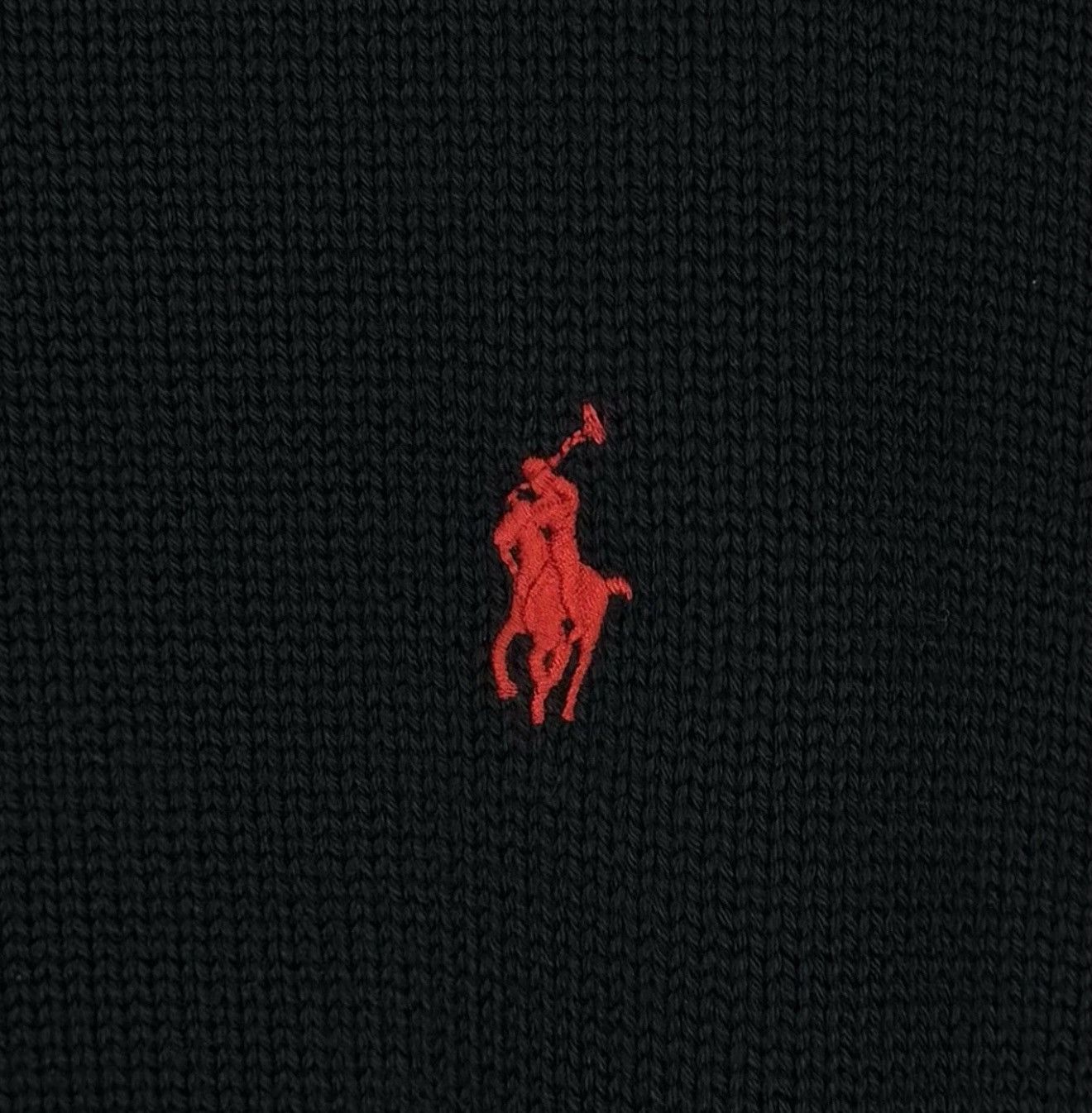 Polo Ralph Lauren Polo Ralph Lauren Cotton Crewneck Sweater Jumper Black Knit Size US XXL / EU 58 / 5 - 8 Thumbnail