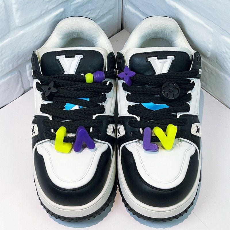 Louis Vuitton Louis Vuitton Trainer Maxi Low-Top Sneakers 0079 Size US 8 / EU 41 - 1 Thumbnail