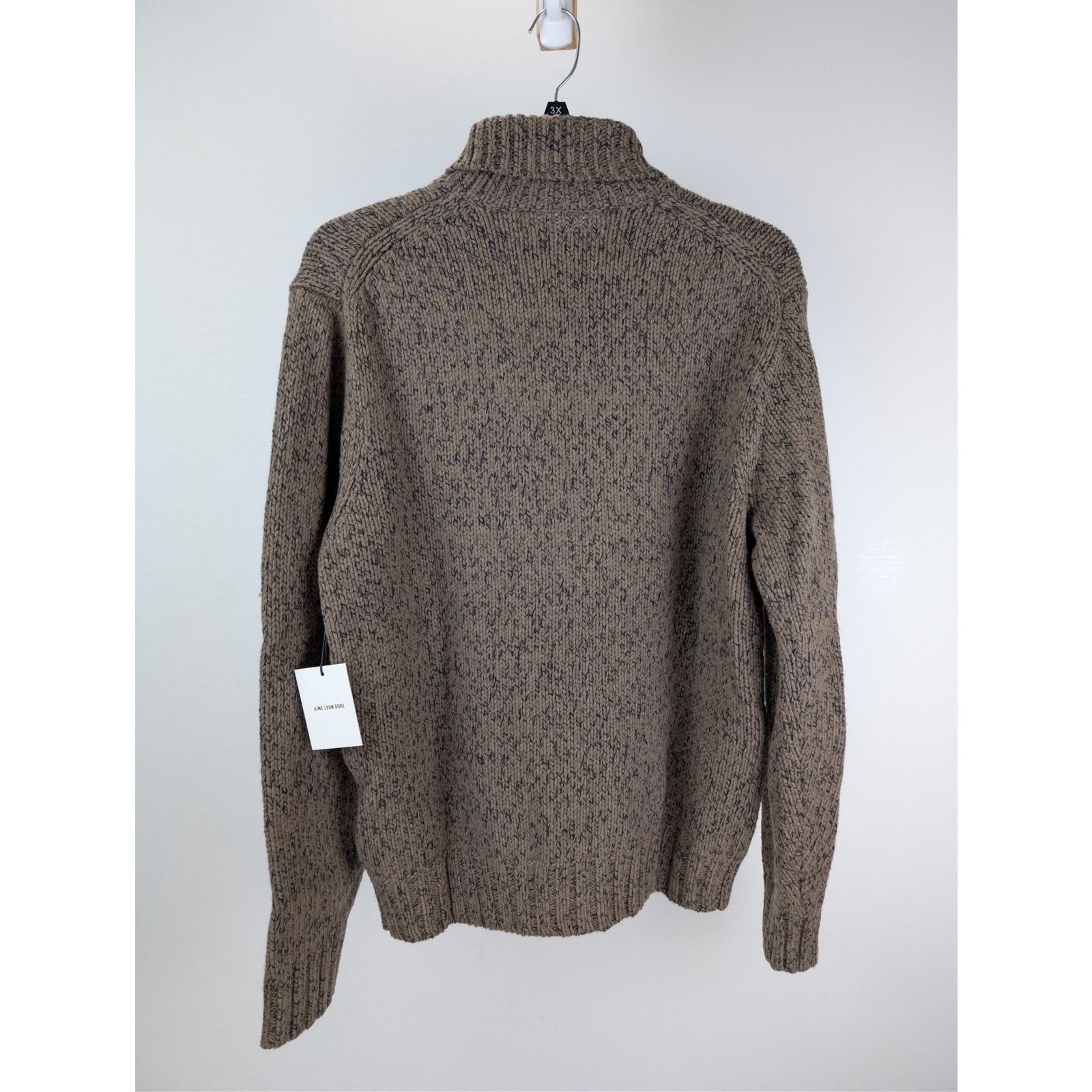 Aime Leon Dore o1rshd1 Marled Turtleneck sweatshirt sweater in Laurel Oak Size US L / EU 52-54 / 3 - 15 Thumbnail