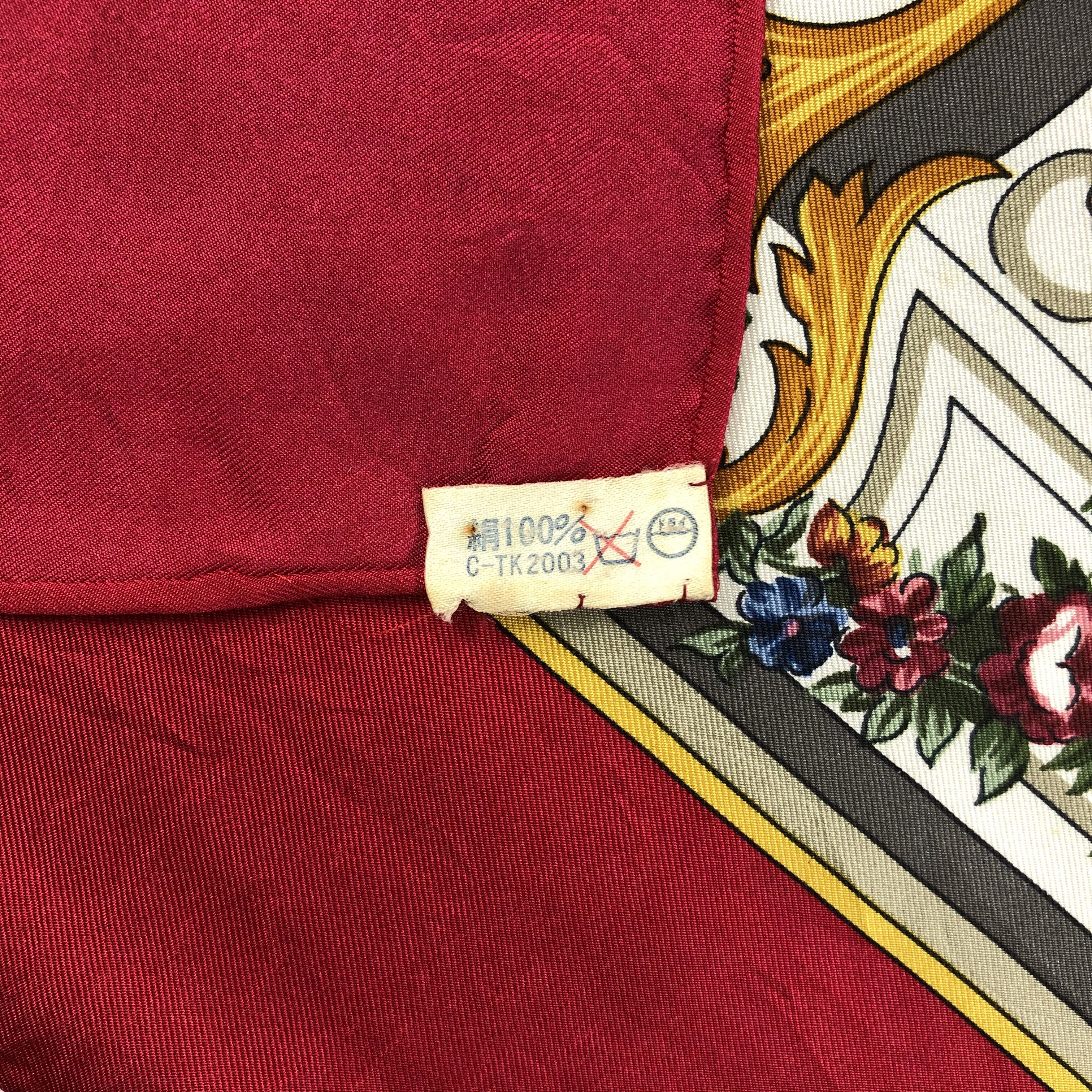 Lancel Vintage Lancel Silk Scarf Size ONE SIZE - 5 Thumbnail