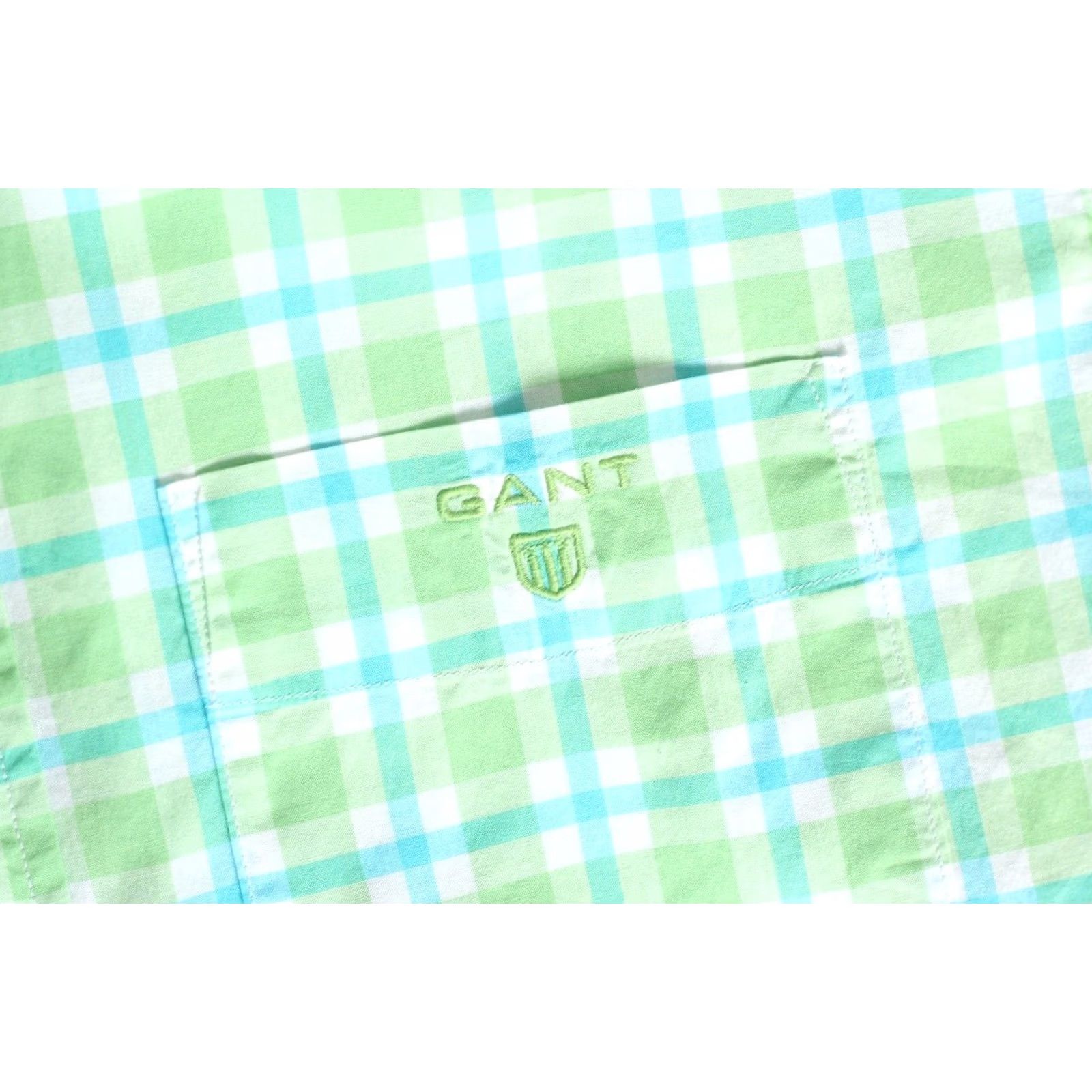 Gant GANT East Coast Poplin Shirt Men Size M Regular Fit Short Sleeve VR2768 Size US M / EU 48-50 / 2 - 4 Thumbnail