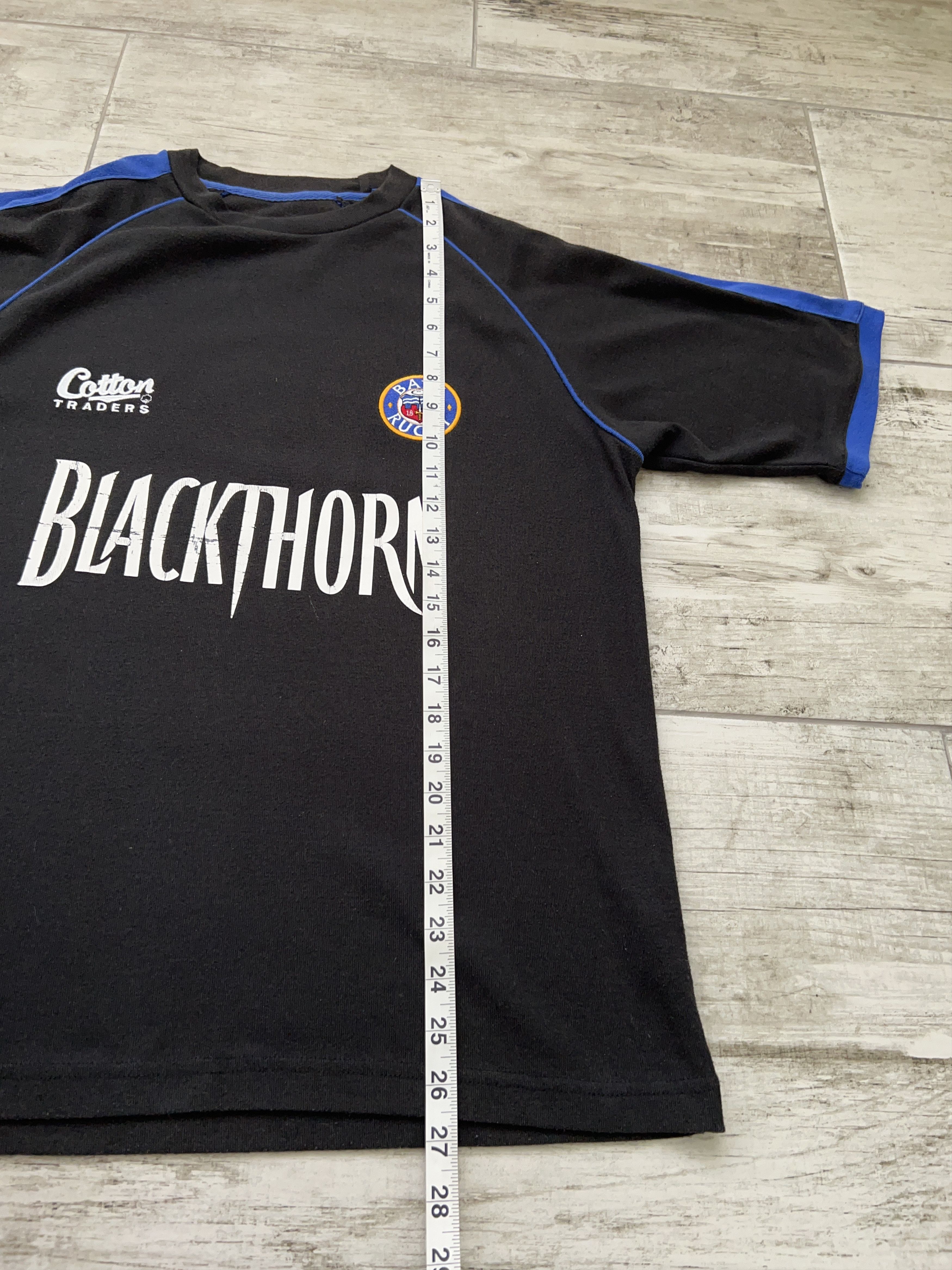 Vintage Mens Bath Rugby Cotton Traders Blackthorn Jersey T Shirt Tee Size US S / EU 44-46 / 1 - 5 Thumbnail