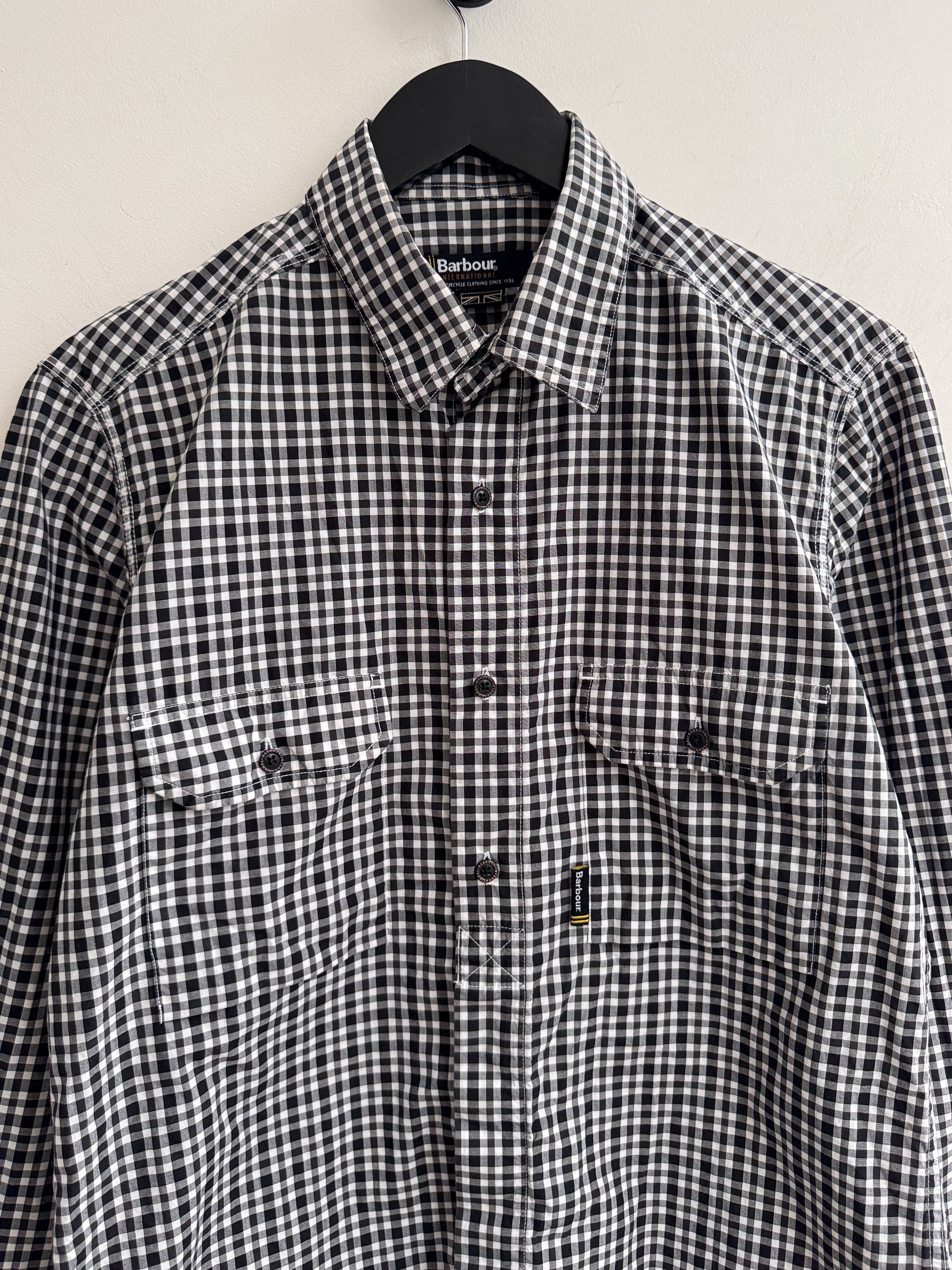 Barbour Barbour Check White Black Shirt Size US S / EU 44-46 / 1 - 2 Thumbnail