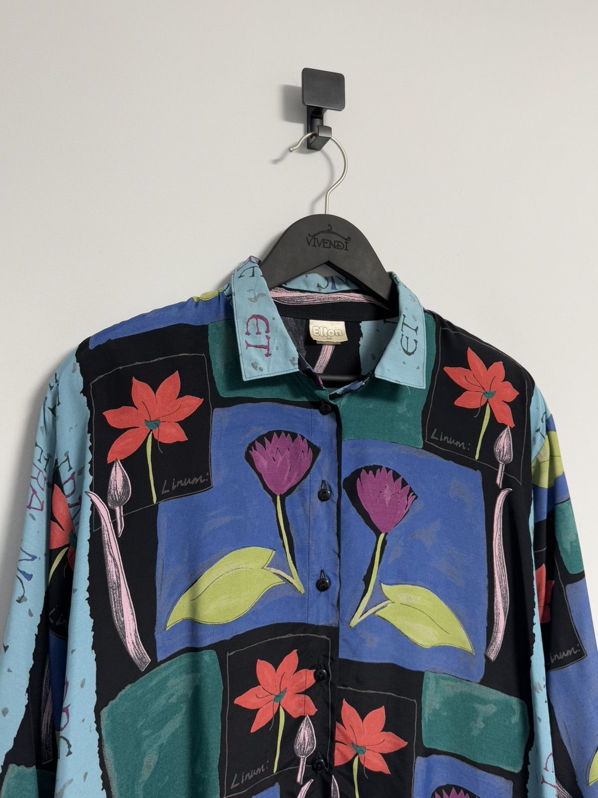 Designer × Japanese Brand × Vintage Elton Button Up T-Shirt Vintage Size M / US 6-8 / IT 42-44 - 2 Thumbnail