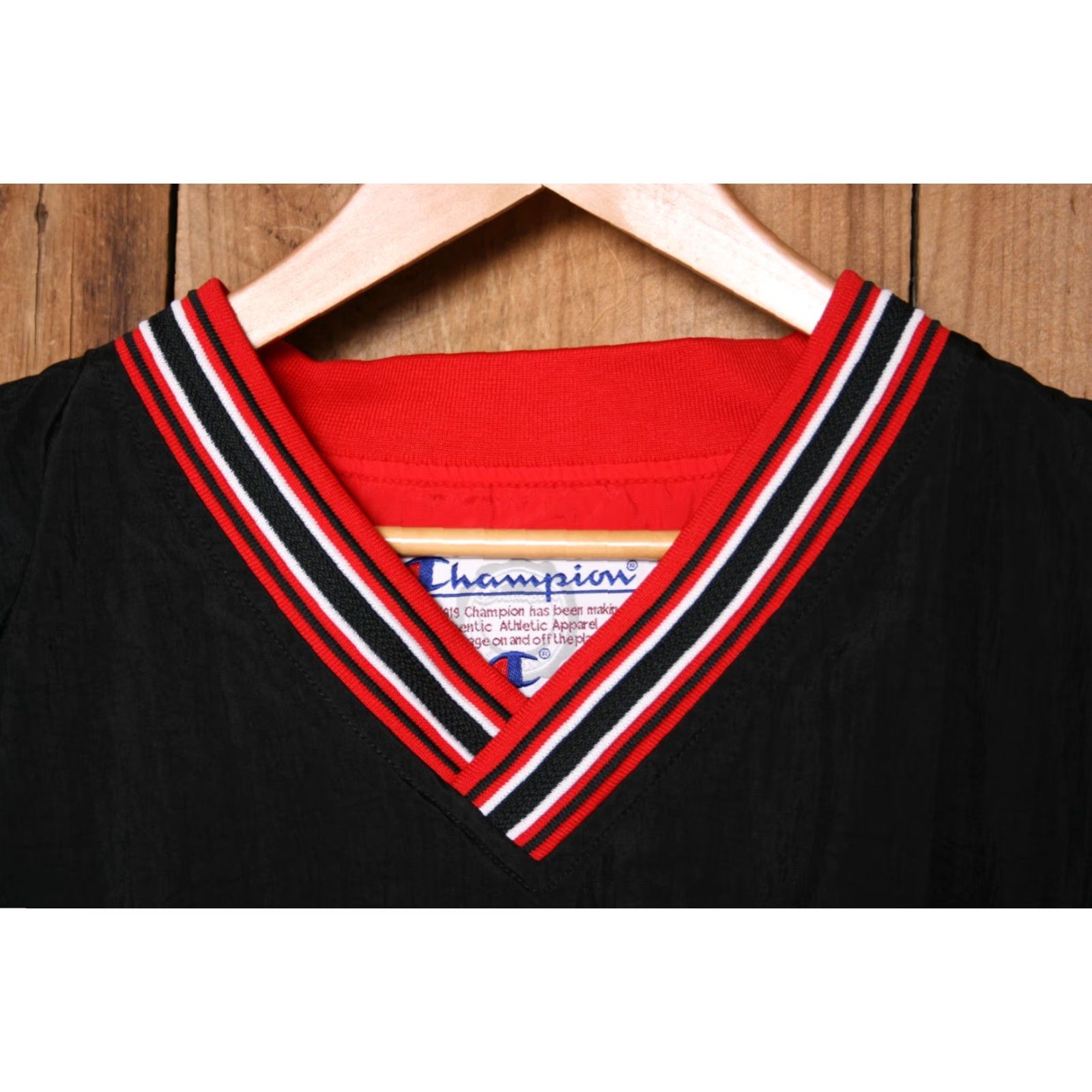 Champion VINTAGE Champion Marines USMC Devil Dogs Pullover Windbreaker Jacket XL Men Black Windbreaker Shirt Jacket? Size US XL / EU 56 / 4 - 2 Thumbnail