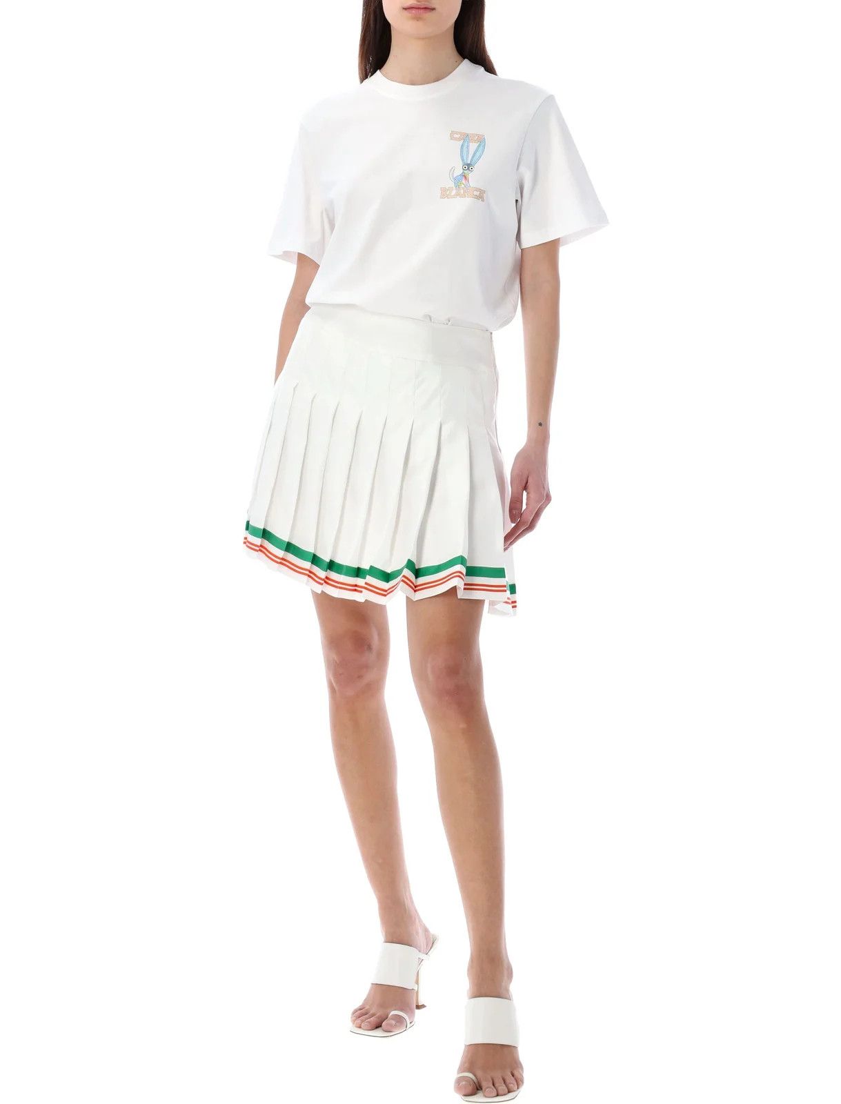 Casablanca o1mle0524 Printed Tennis Skirt in Multicolor Size 28" / US 6 / IT 42 - 5 Thumbnail