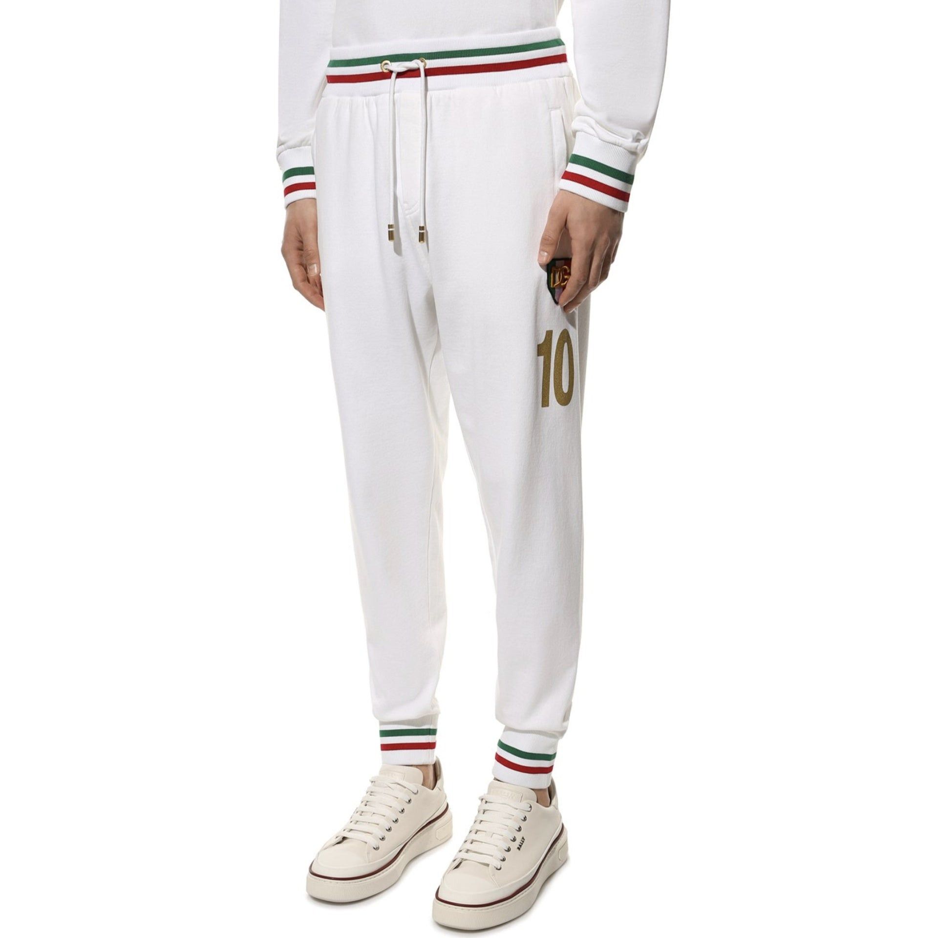 Dolce & Gabbana o1y0125 Jogger & Casualpant in White Size US 36 / EU 52 - 2 Thumbnail