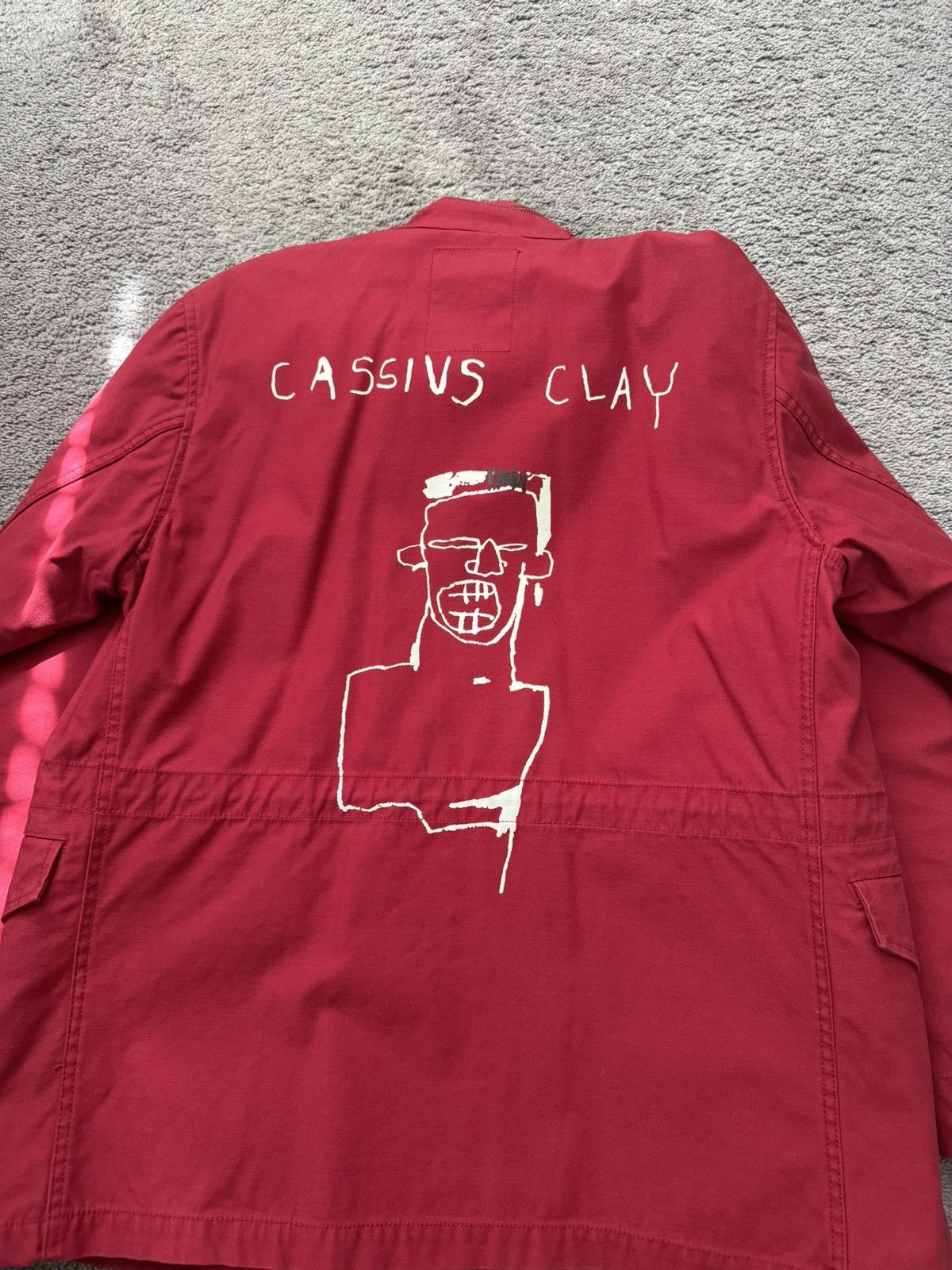 Supreme Supreme basquiat m65 large red fw13 Size US L / EU 52-54 / 3 - 1 Thumbnail