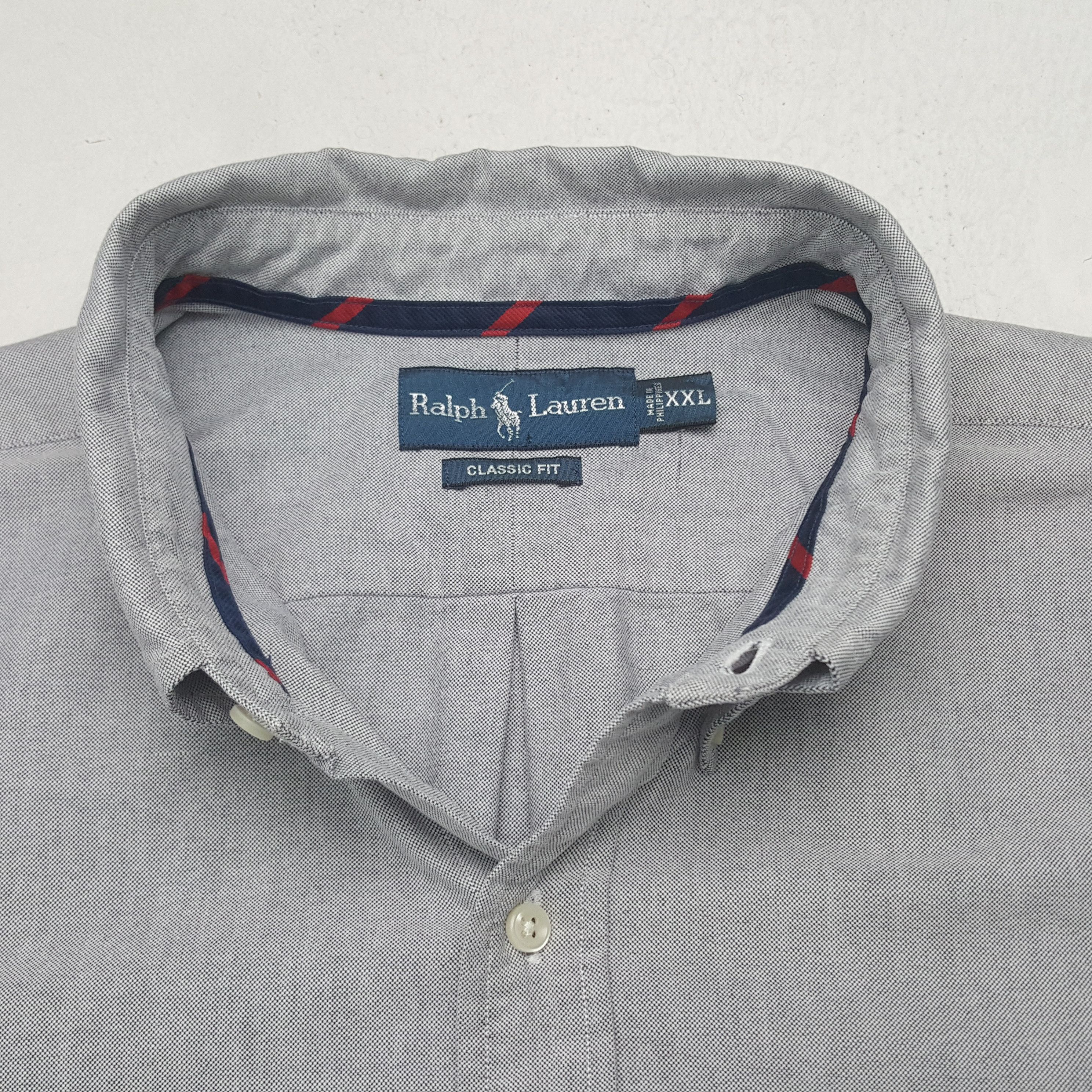 Ralph Lauren Vintage Ralph Lauren American Brand Denim Shirt RR7 Size US XXL / EU 58 / 5 - 4 Thumbnail