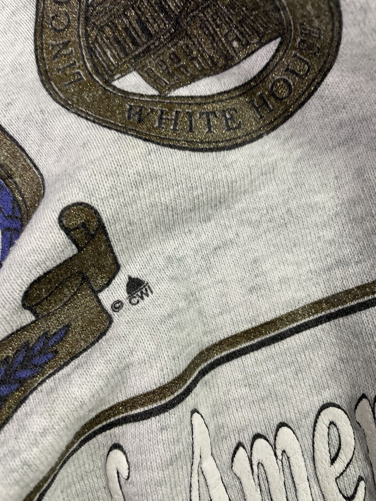 Vintage Vintage 90s Washington United States of America Sweatshirt Size US L / EU 52-54 / 3 - 4 Thumbnail