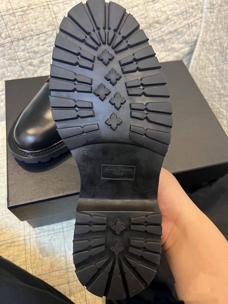 Saint Laurent Paris Saint Laurent Paris Leather shoes Size US 8 / EU 41 - 5 Thumbnail