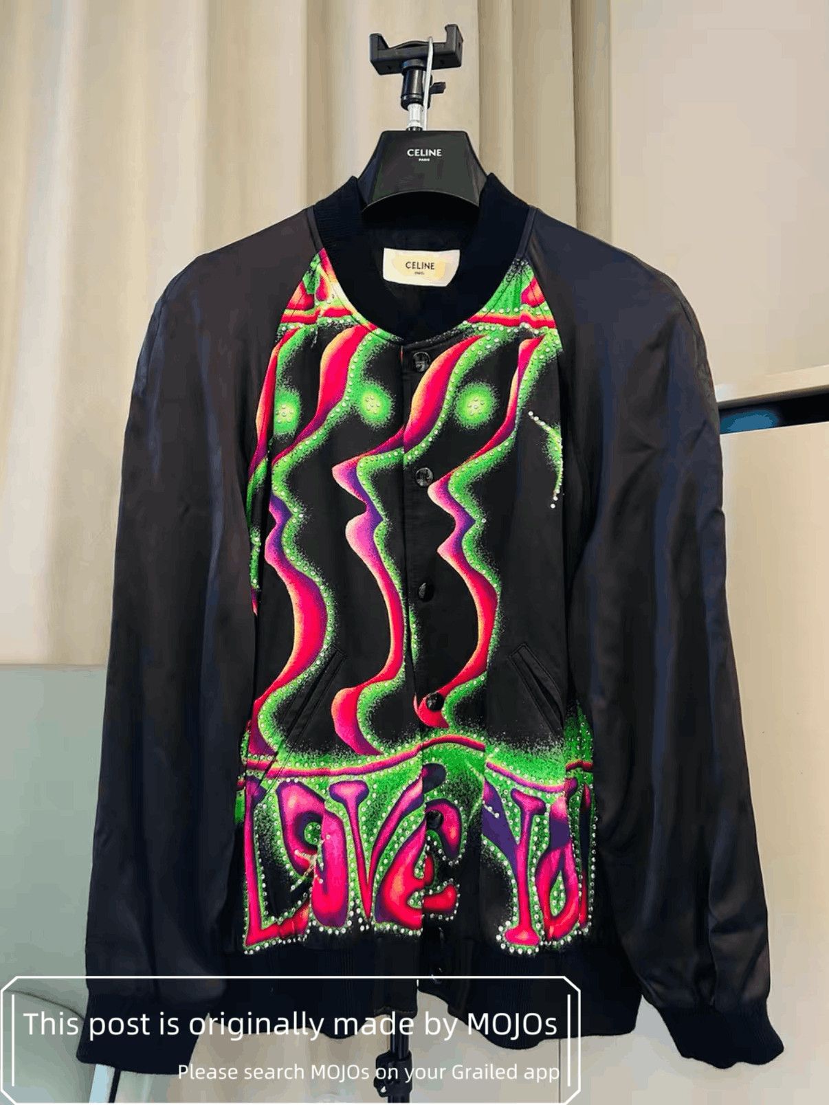 Celine Sz 52 Celine Love You Jacket mojos4321 Size US L / EU 52-54 / 3 - 1 Thumbnail