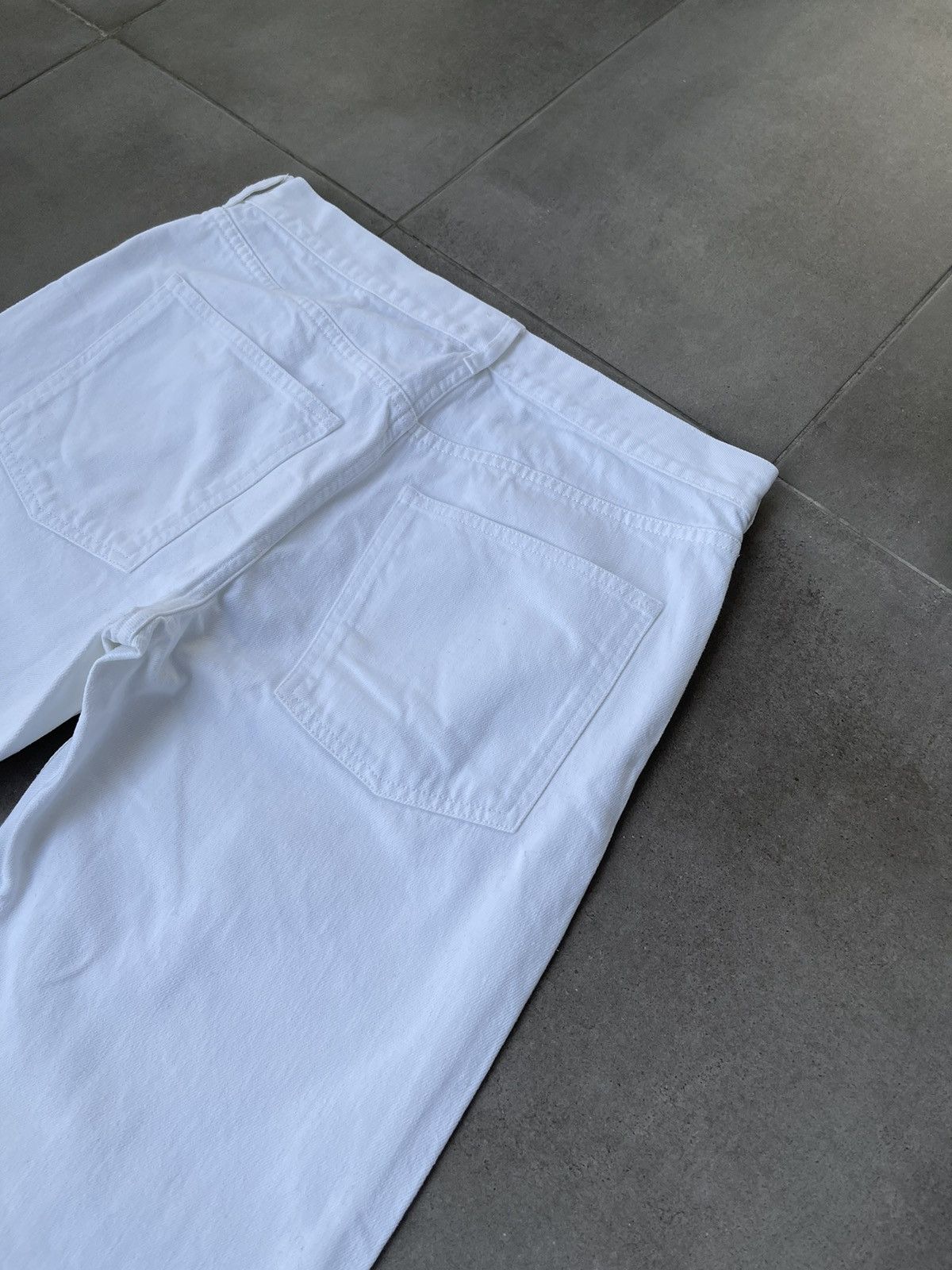 Acne Studios Acne Studios Boy White Denim Pants Size US 30 / EU 46 - 8 Thumbnail